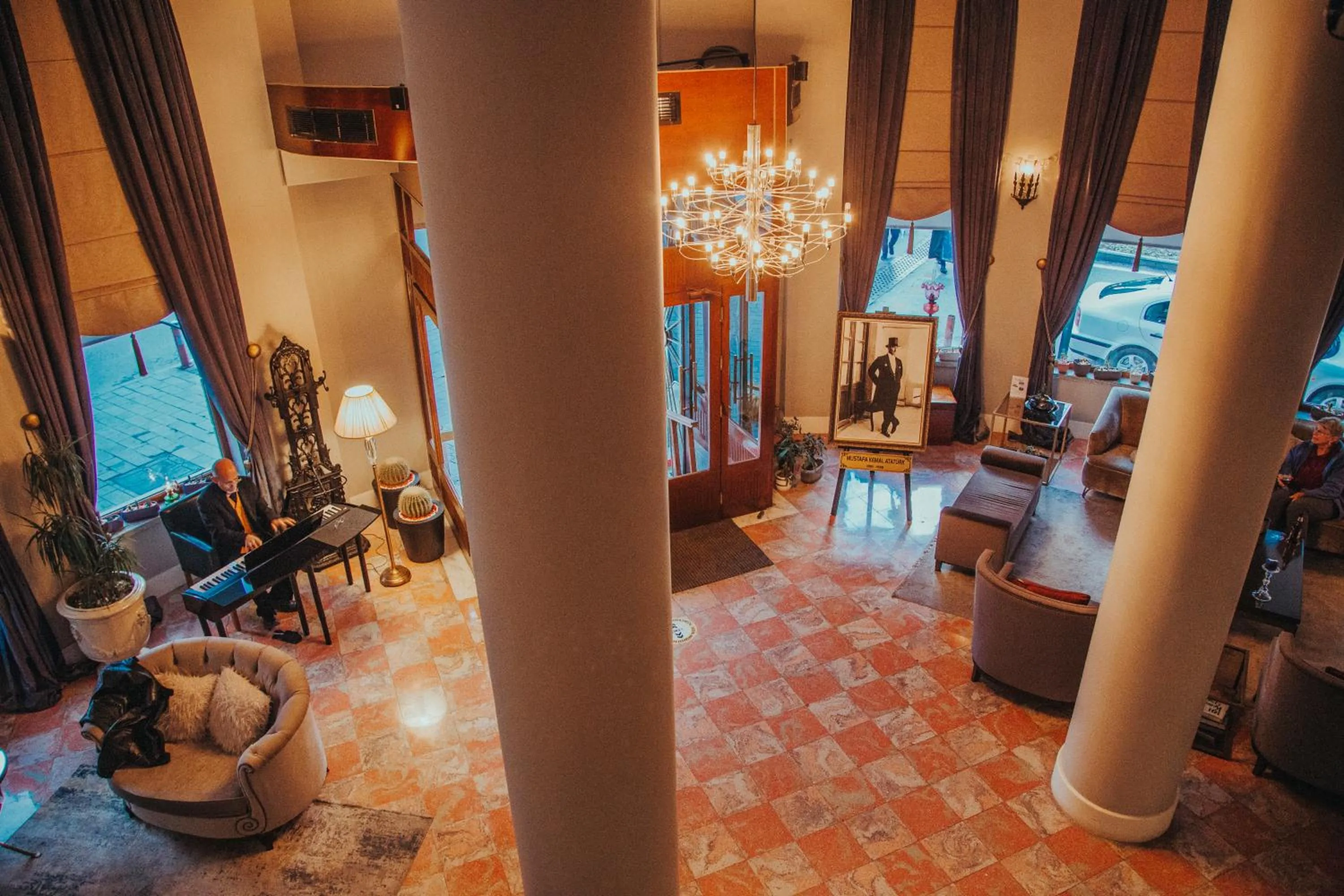 Lobby or reception in ATLAS OTELİ