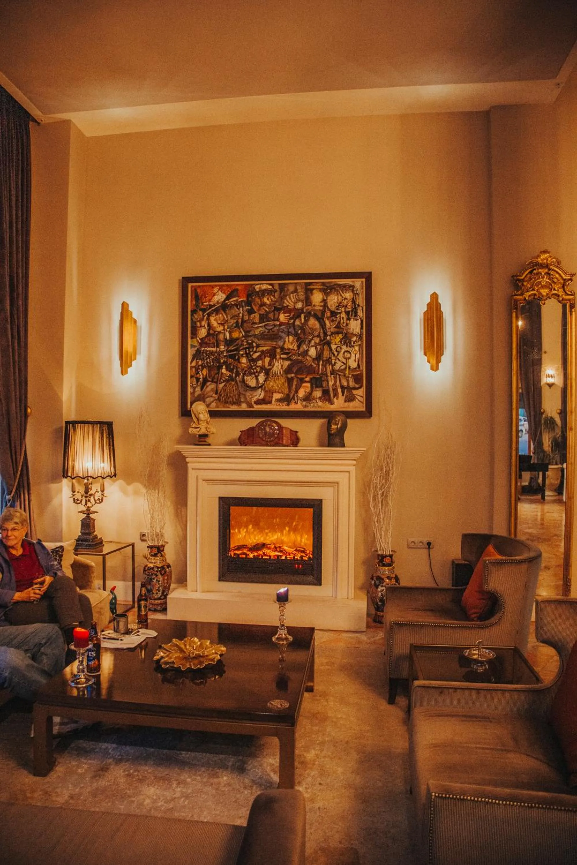 Lobby or reception in ATLAS OTELİ