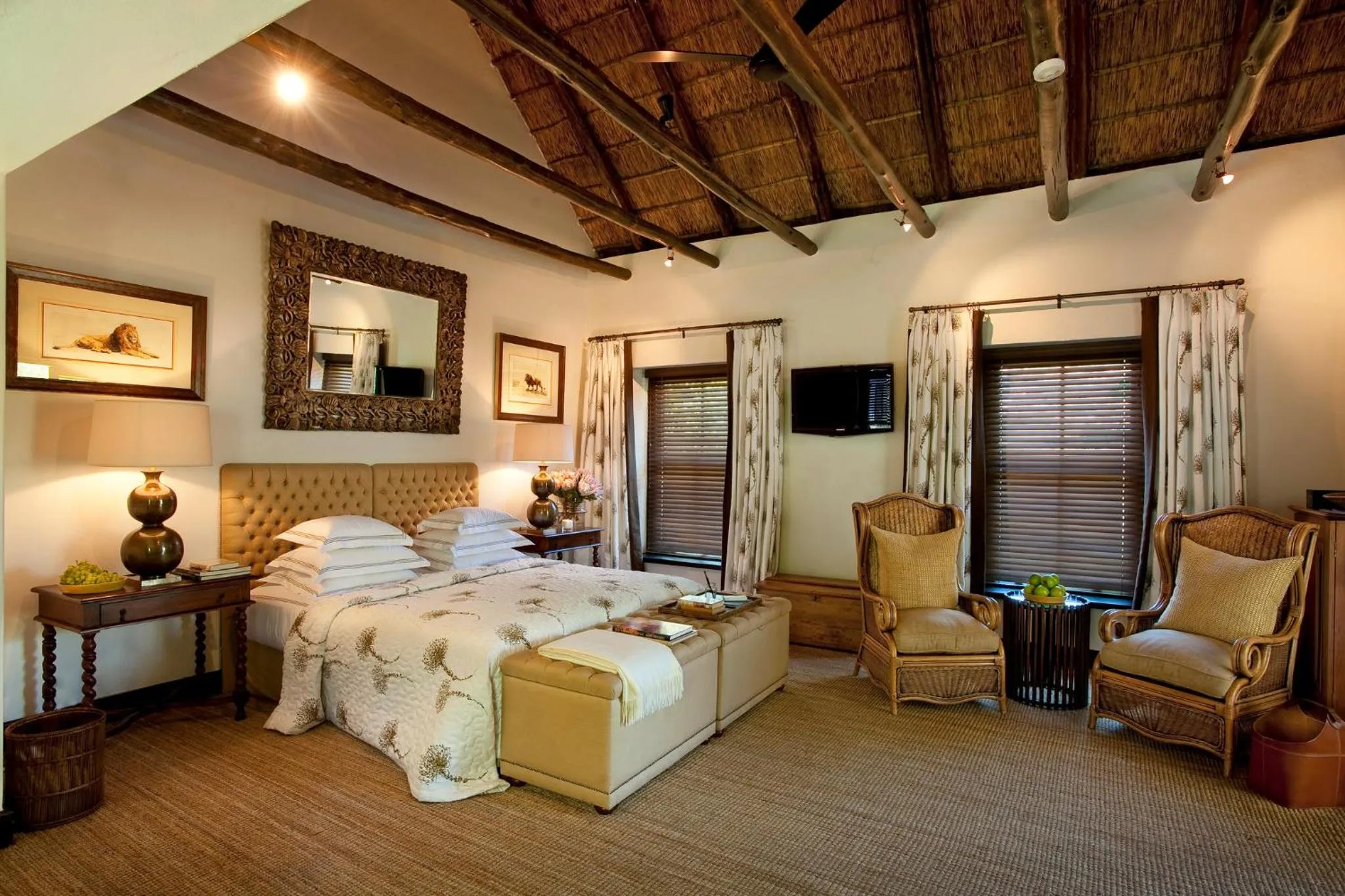 Photo of the whole room, Bed in Bushmans Kloof Wilderness Reserve and Wellness Retreat