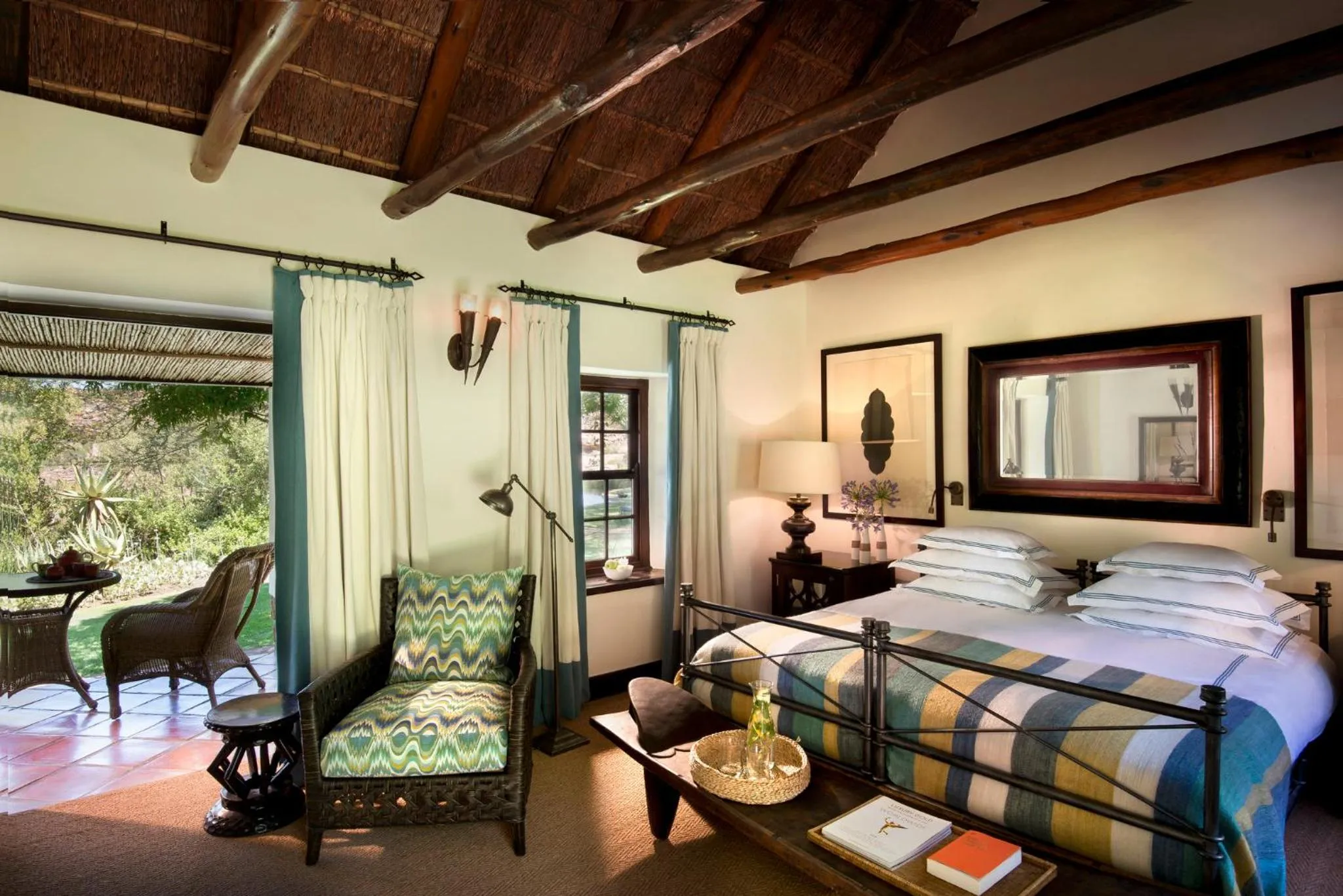 Photo of the whole room, Bed in Bushmans Kloof Wilderness Reserve and Wellness Retreat