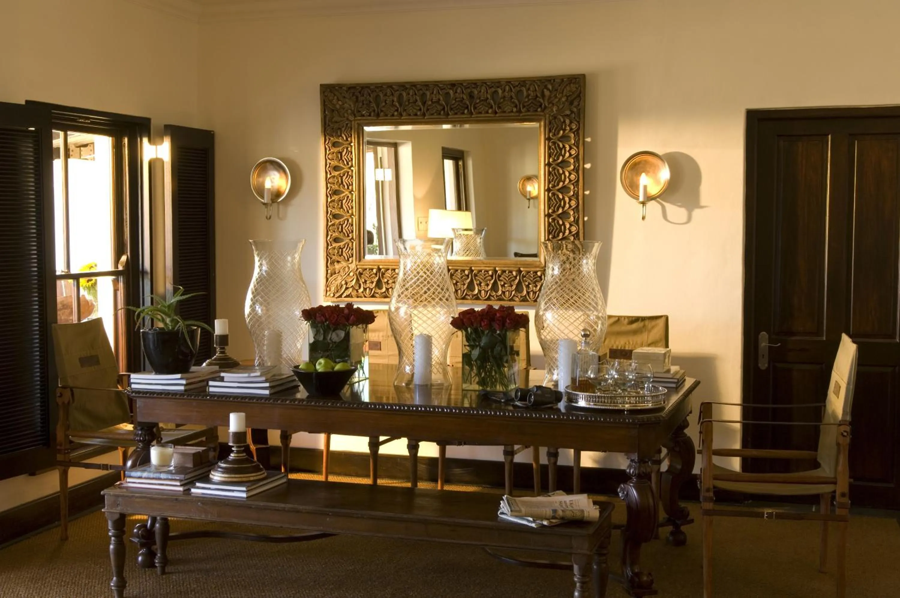 Dining area in Bushmans Kloof Wilderness Reserve and Wellness Retreat