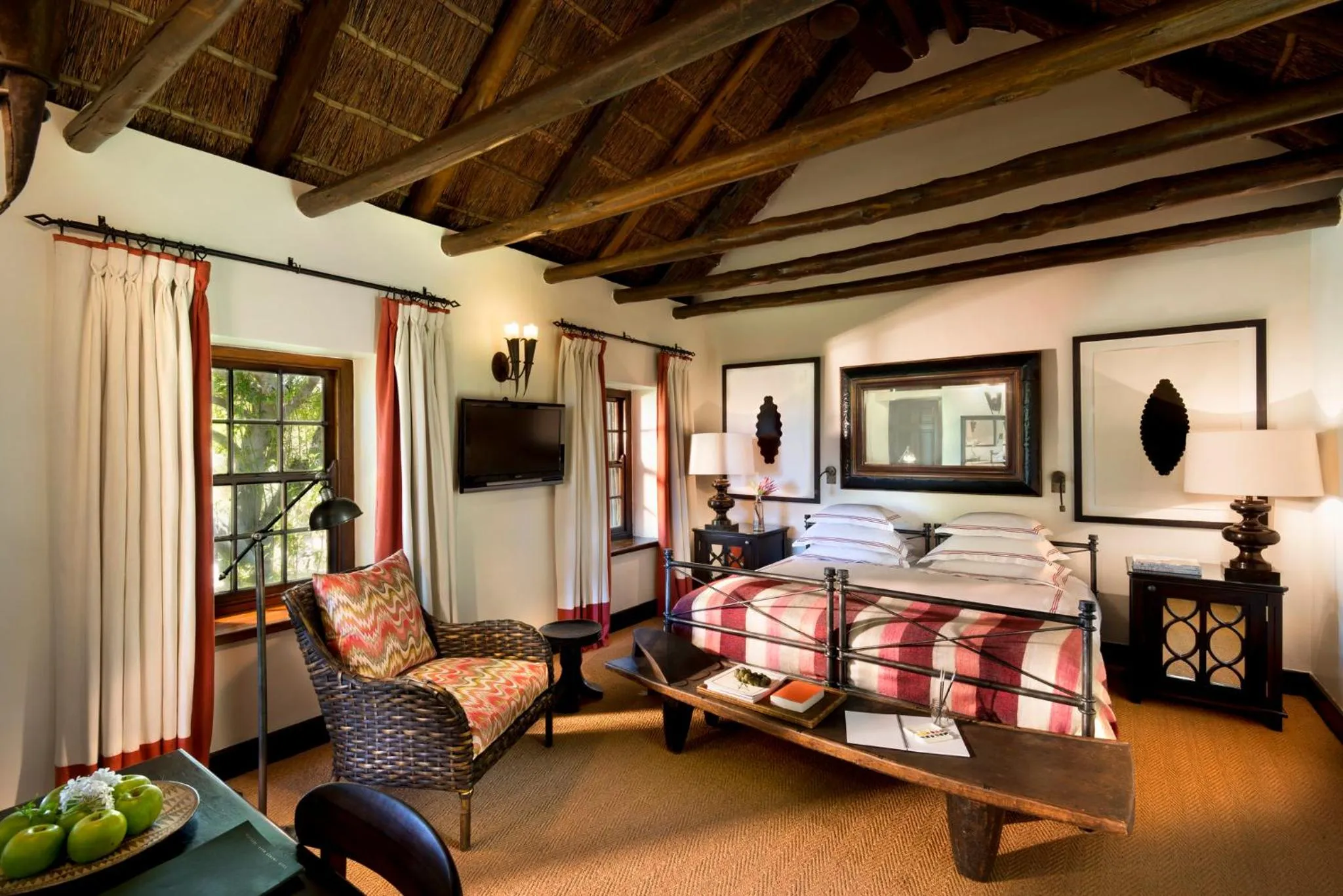 Photo of the whole room, Bed in Bushmans Kloof Wilderness Reserve and Wellness Retreat
