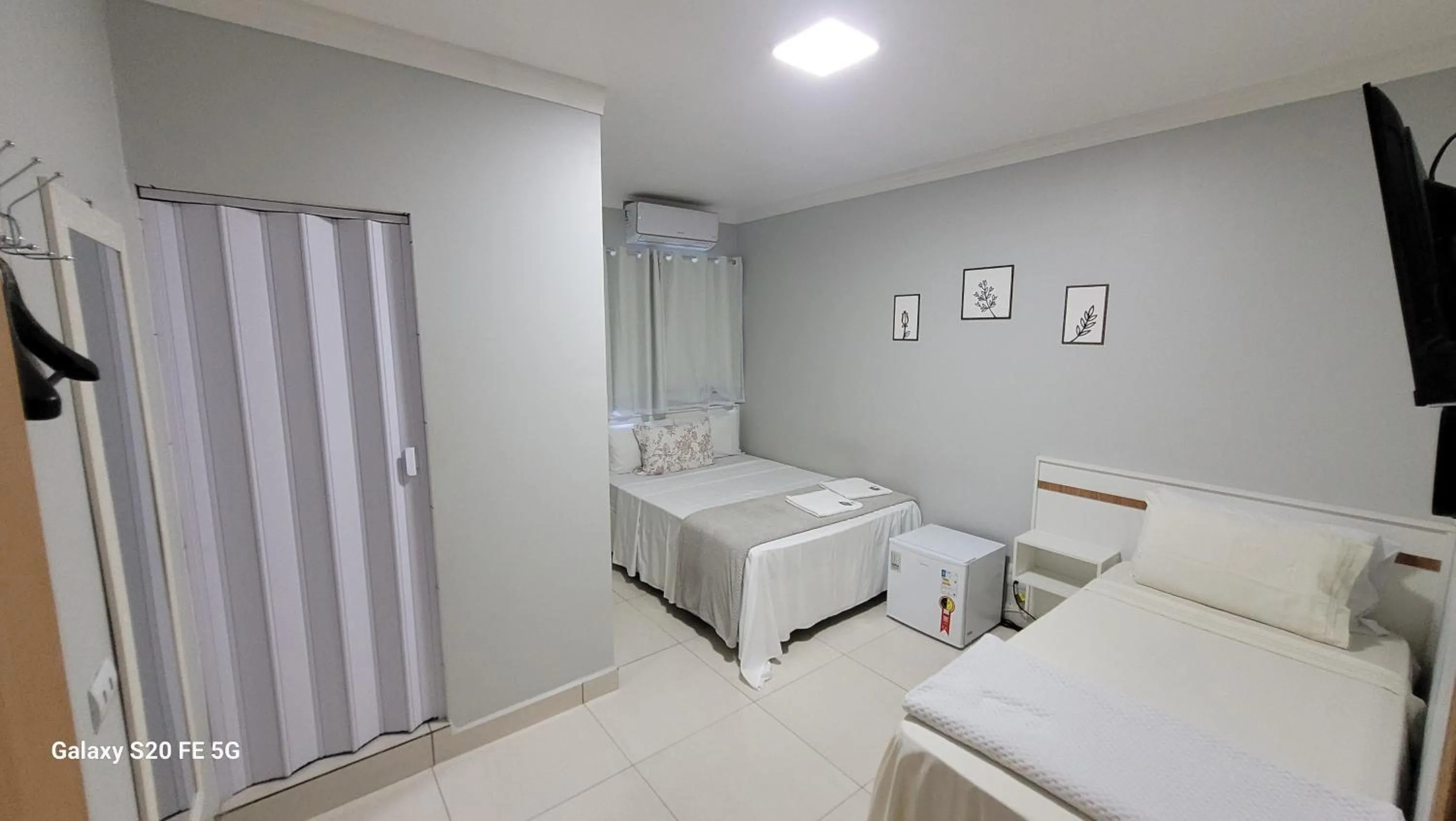 Bed in Hotel Hiperion Maringá