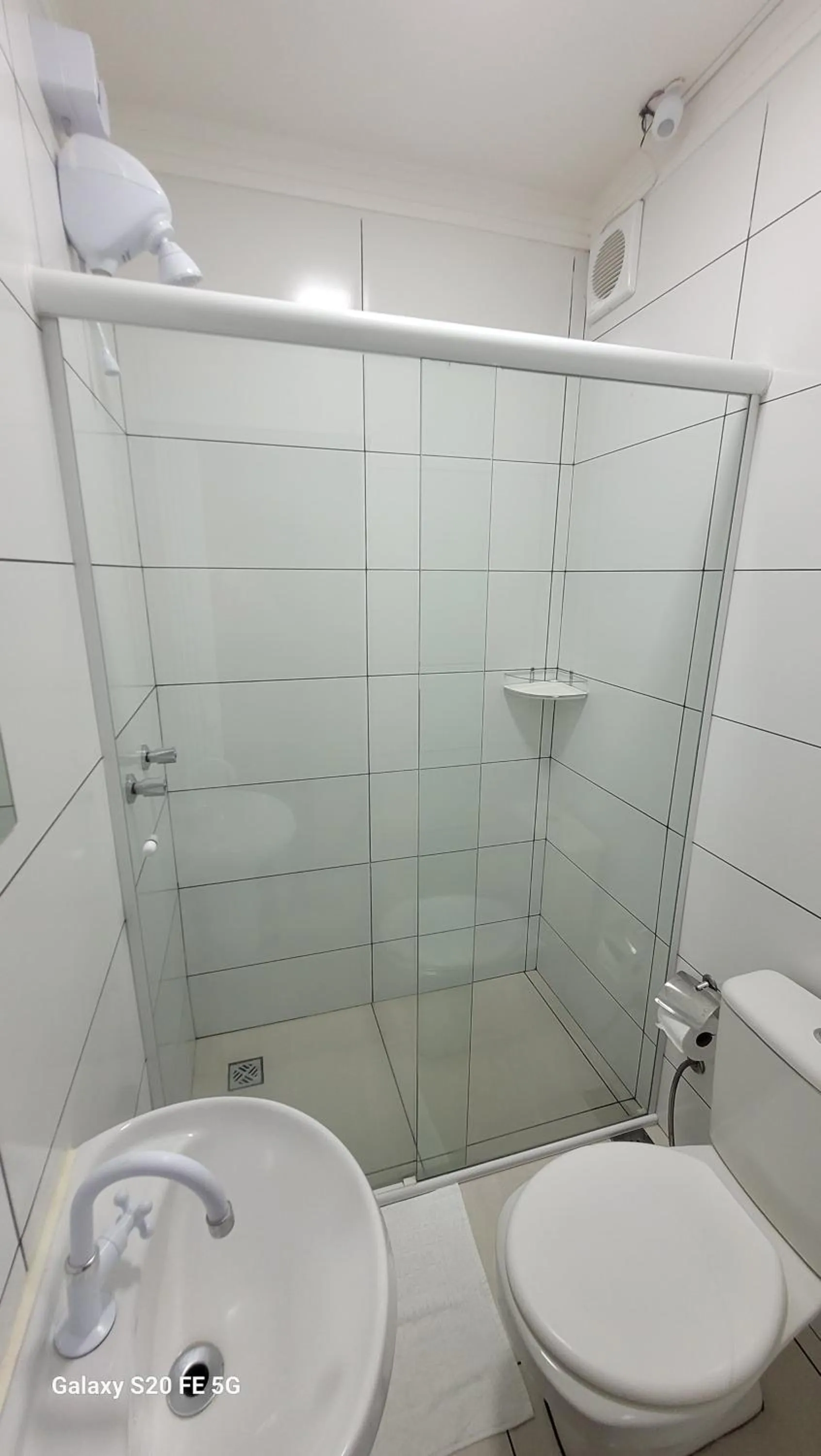 Bathroom in Hotel Hiperion Maringá