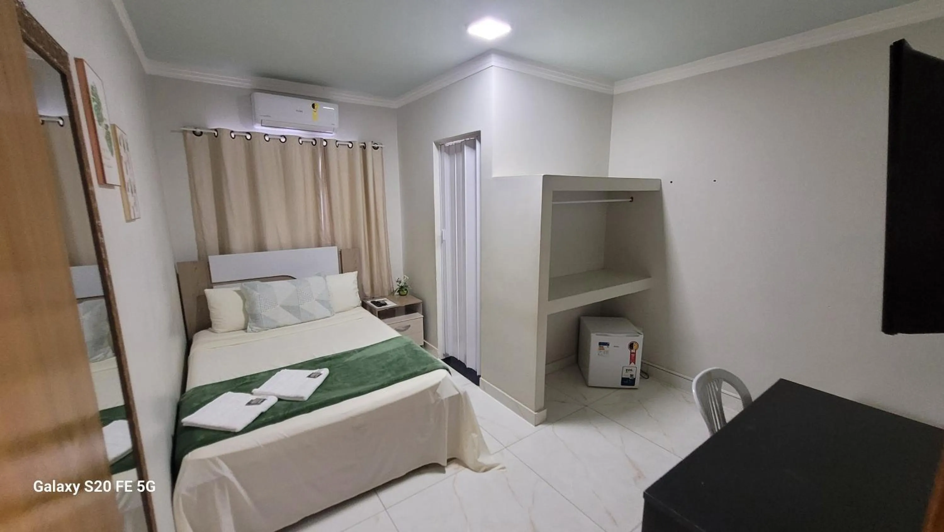 Bed in Hotel Hiperion Maringá