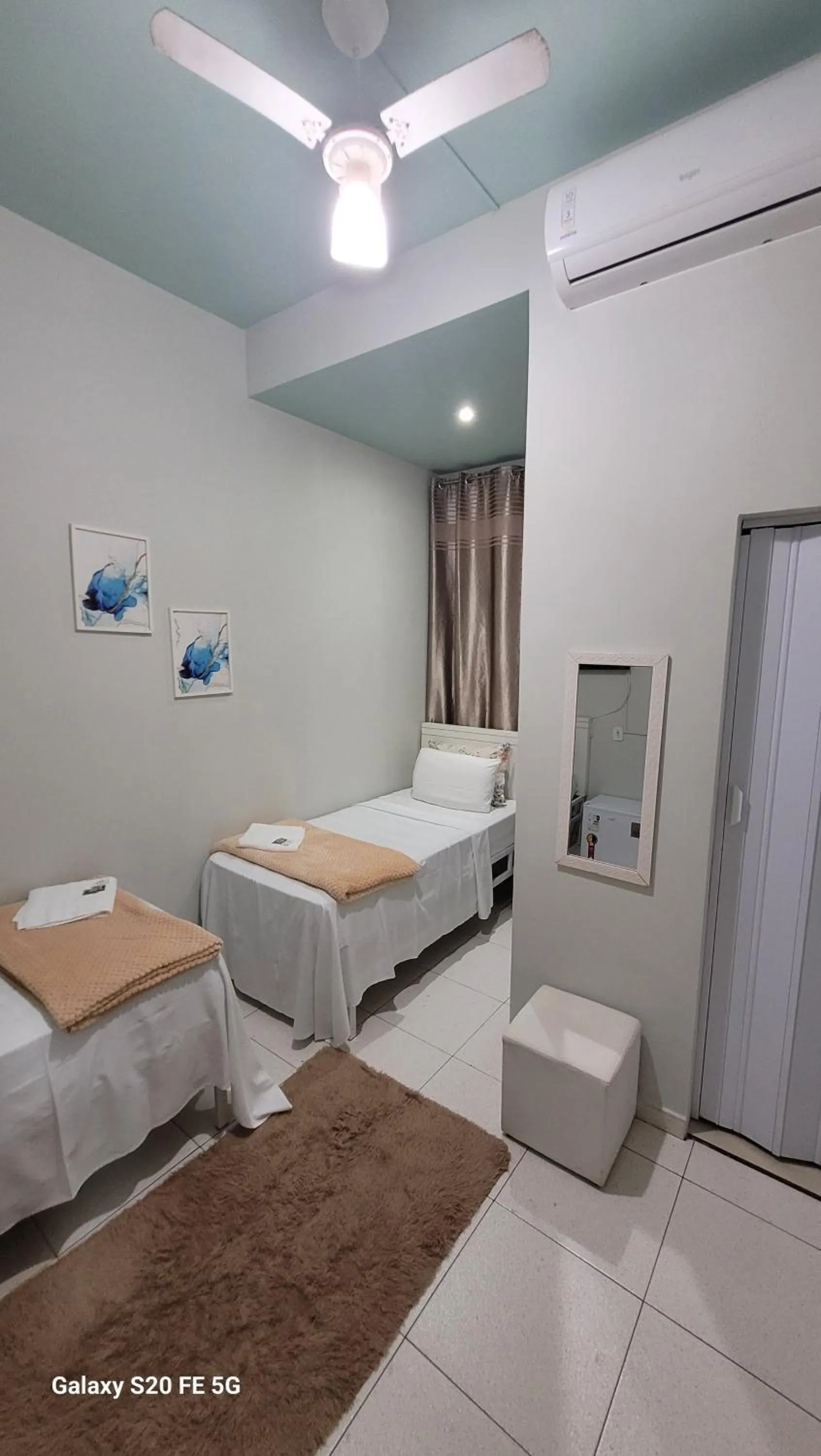 Bed in Hotel Hiperion Maringá