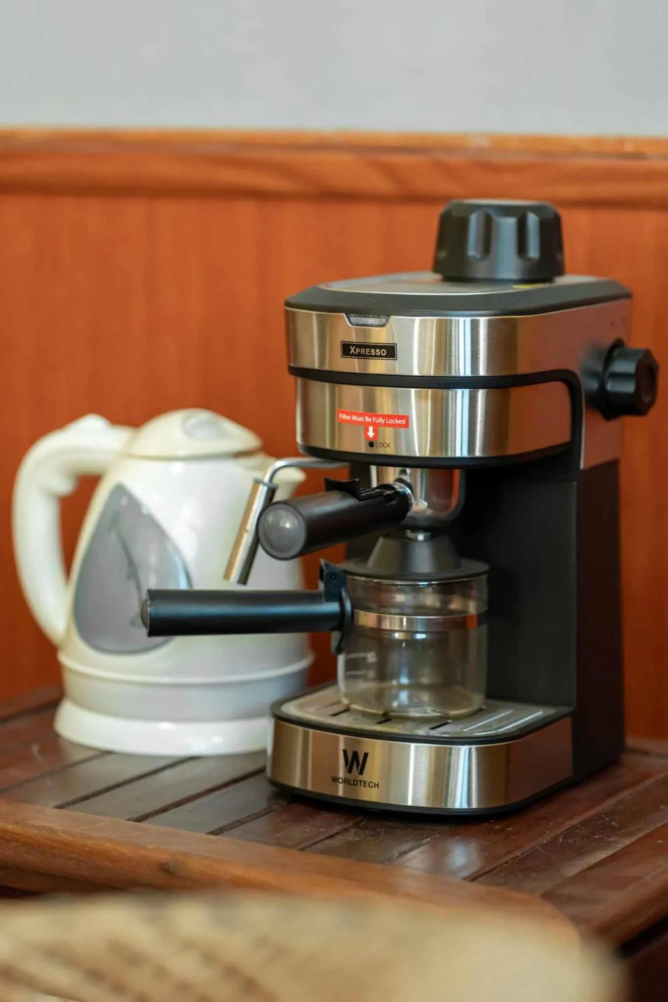 Coffee/tea facilities in Sala Done Khone Hotel