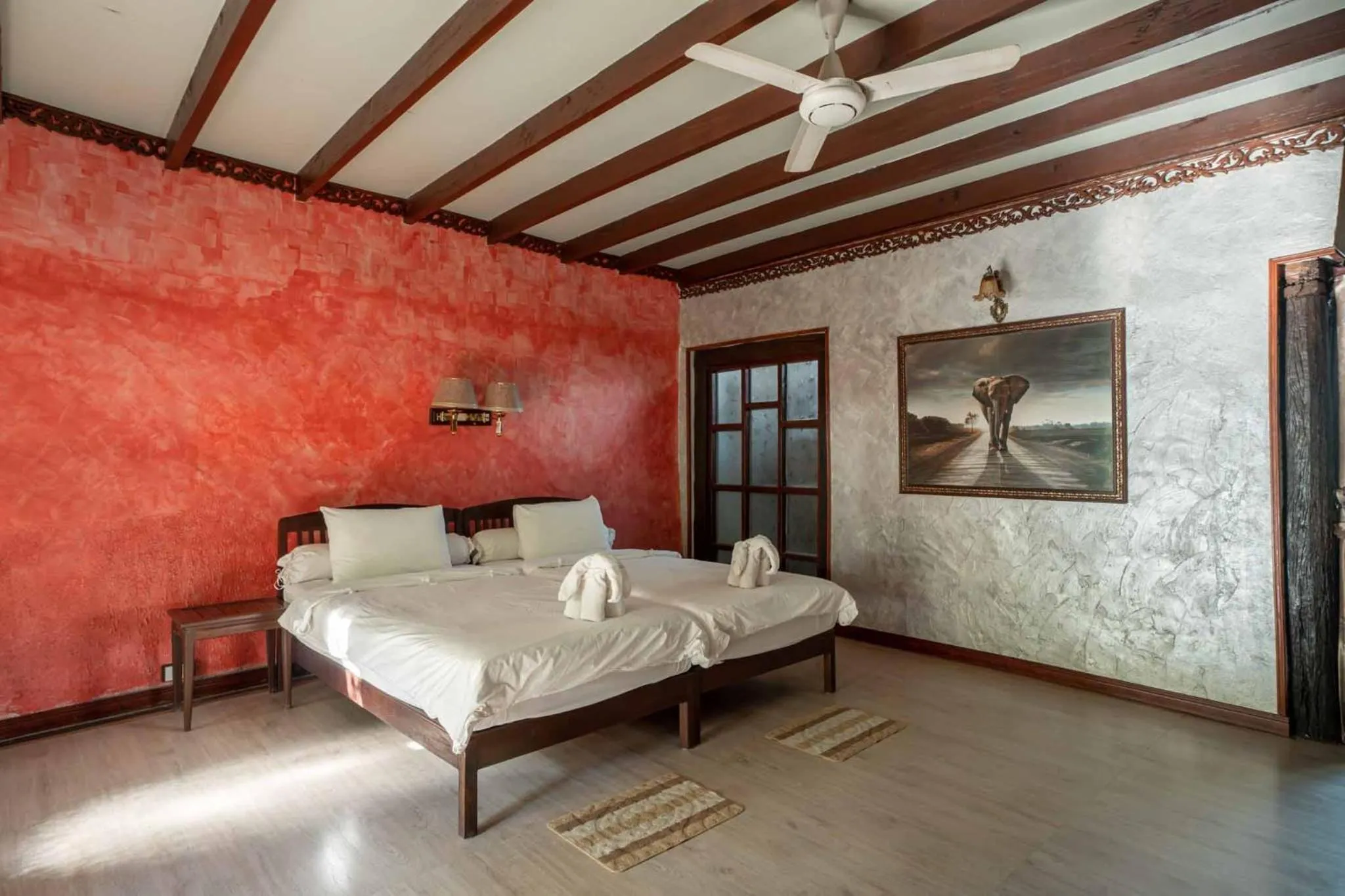 Bed in Sala Done Khone Hotel