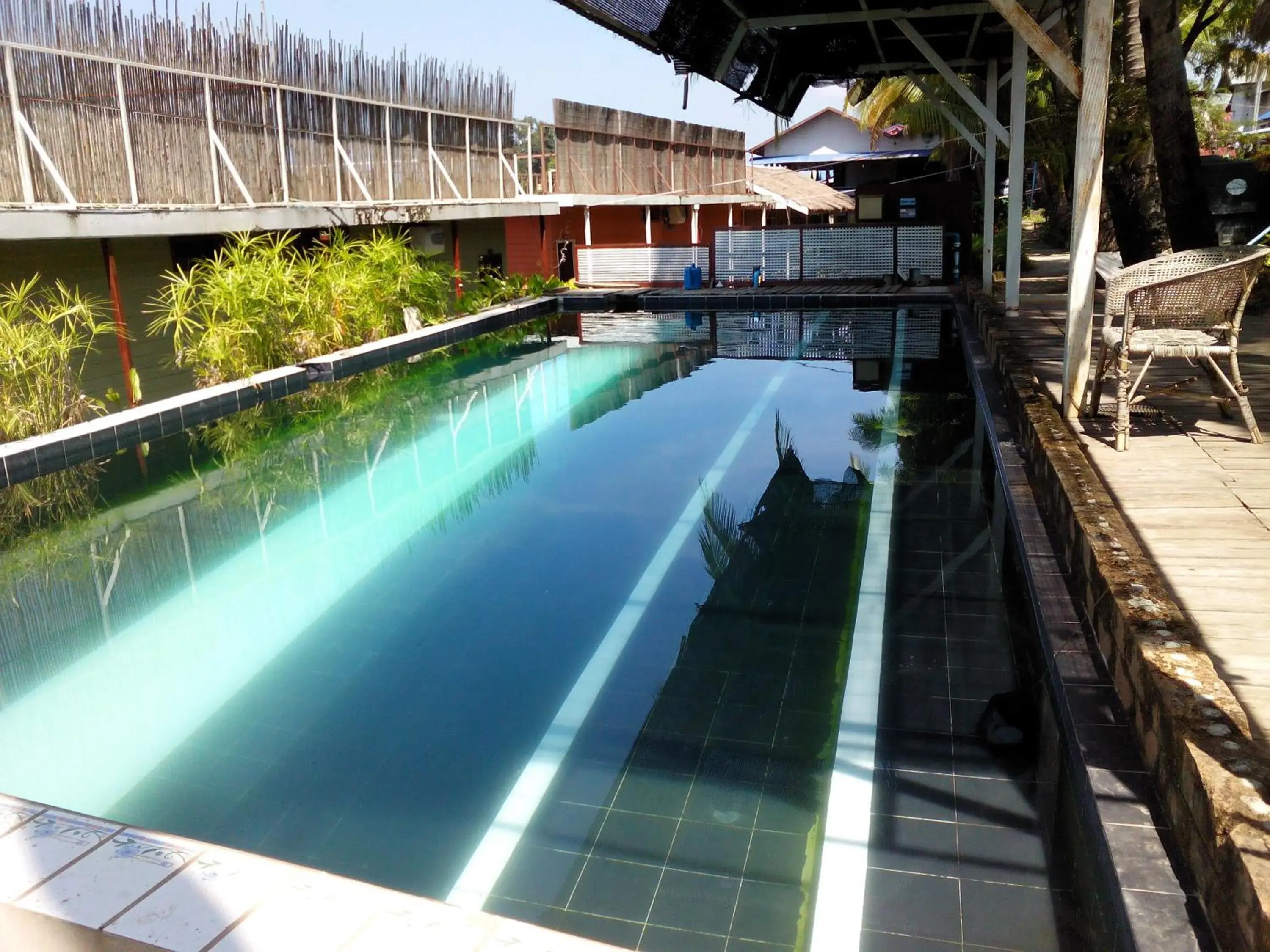 Swimming pool in Sala Done Khone Hotel Swimming pool in Sala Done Khone Hotel