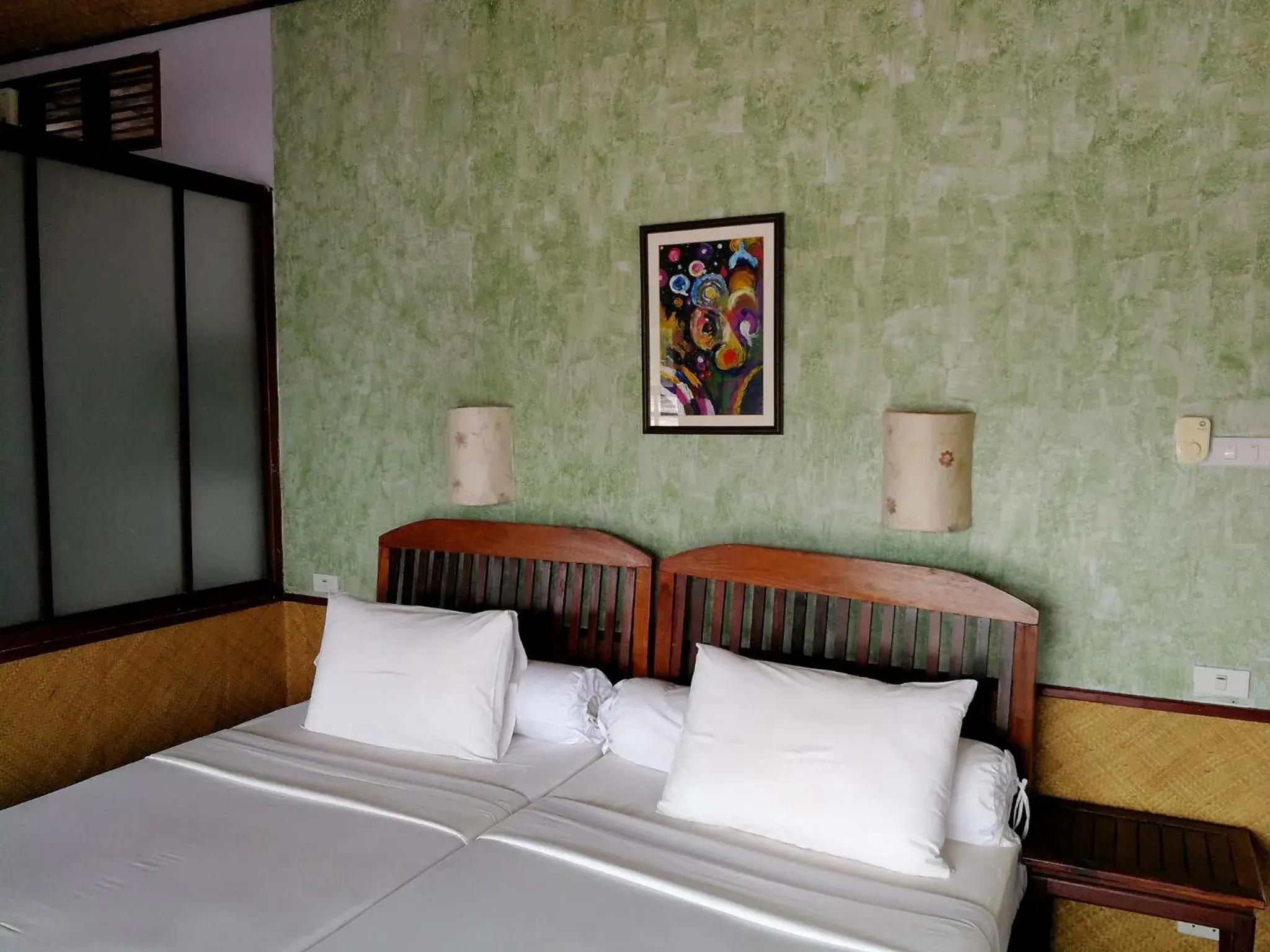 Bed in Sala Done Khone Hotel Bed in Sala Done Khone Hotel