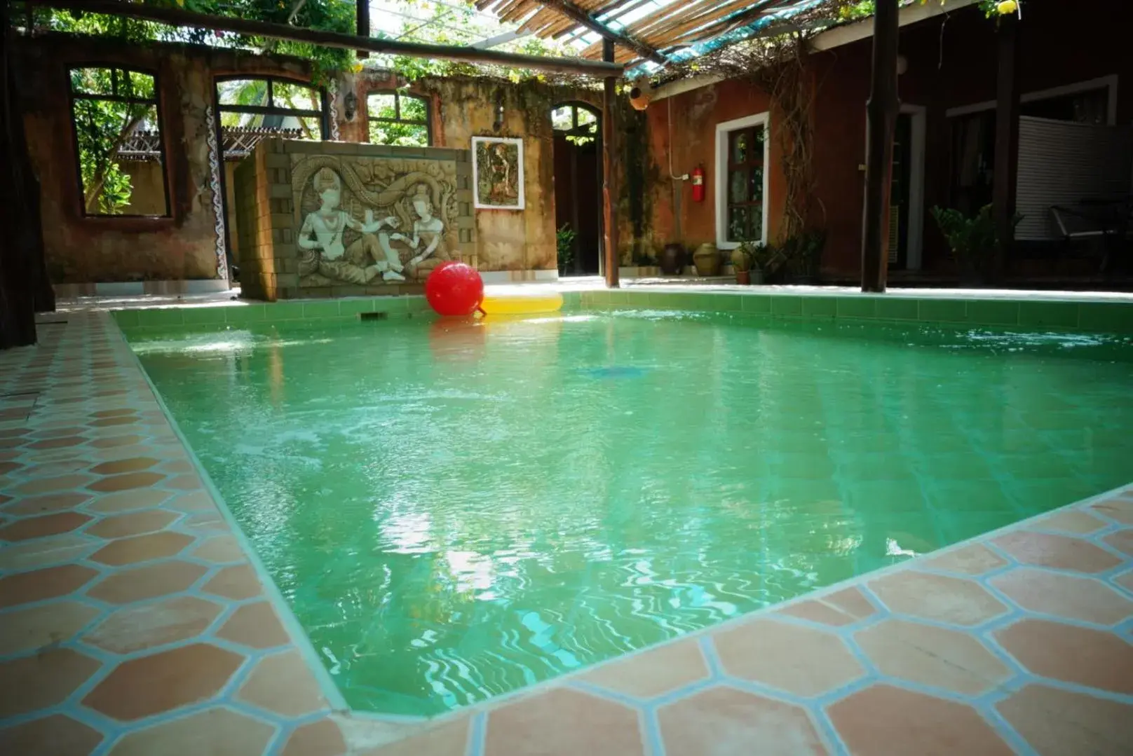 Swimming pool in Sala Done Khone Hotel Swimming pool in Sala Done Khone Hotel