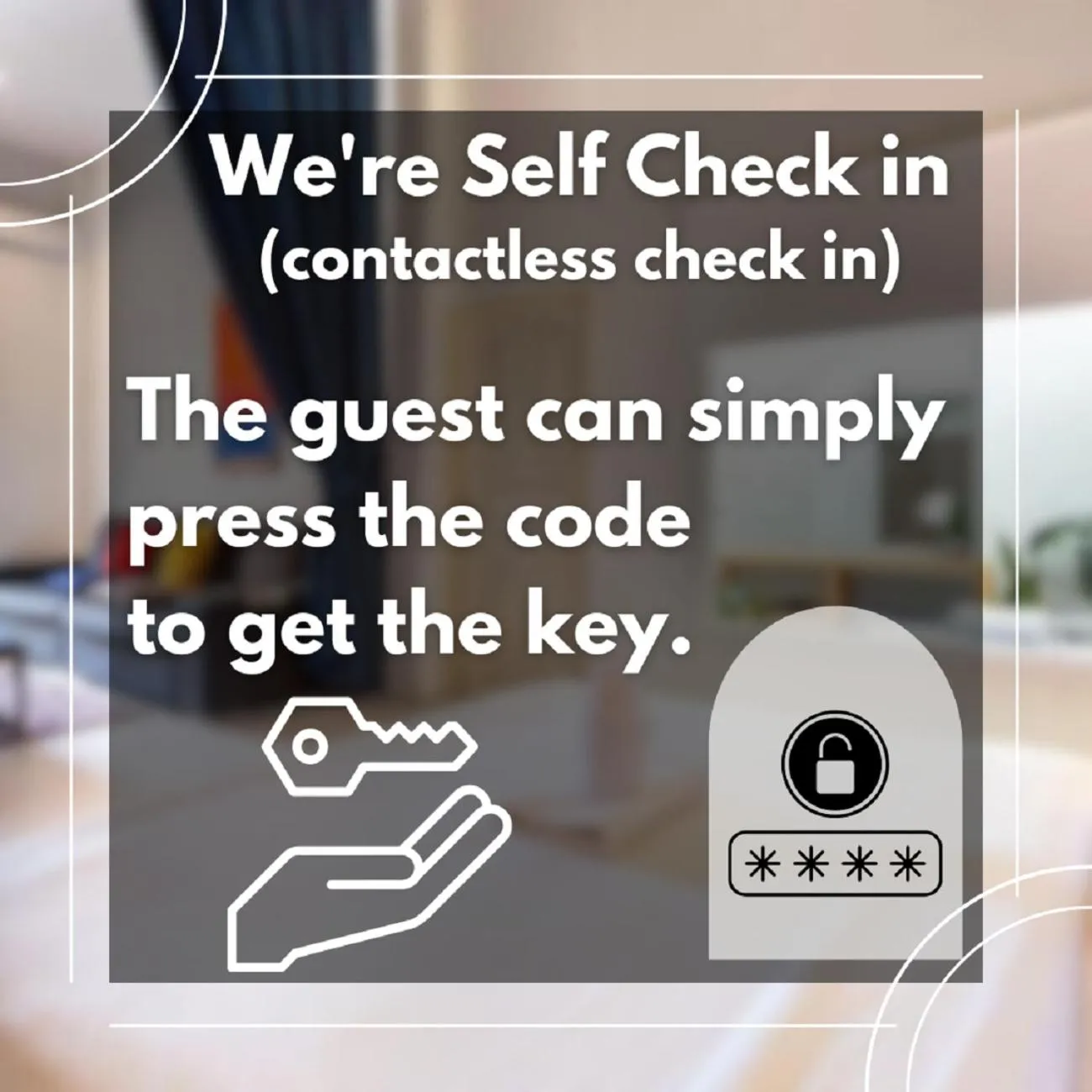 Text overlay in XX GO INN Chiang Mai University - CMU