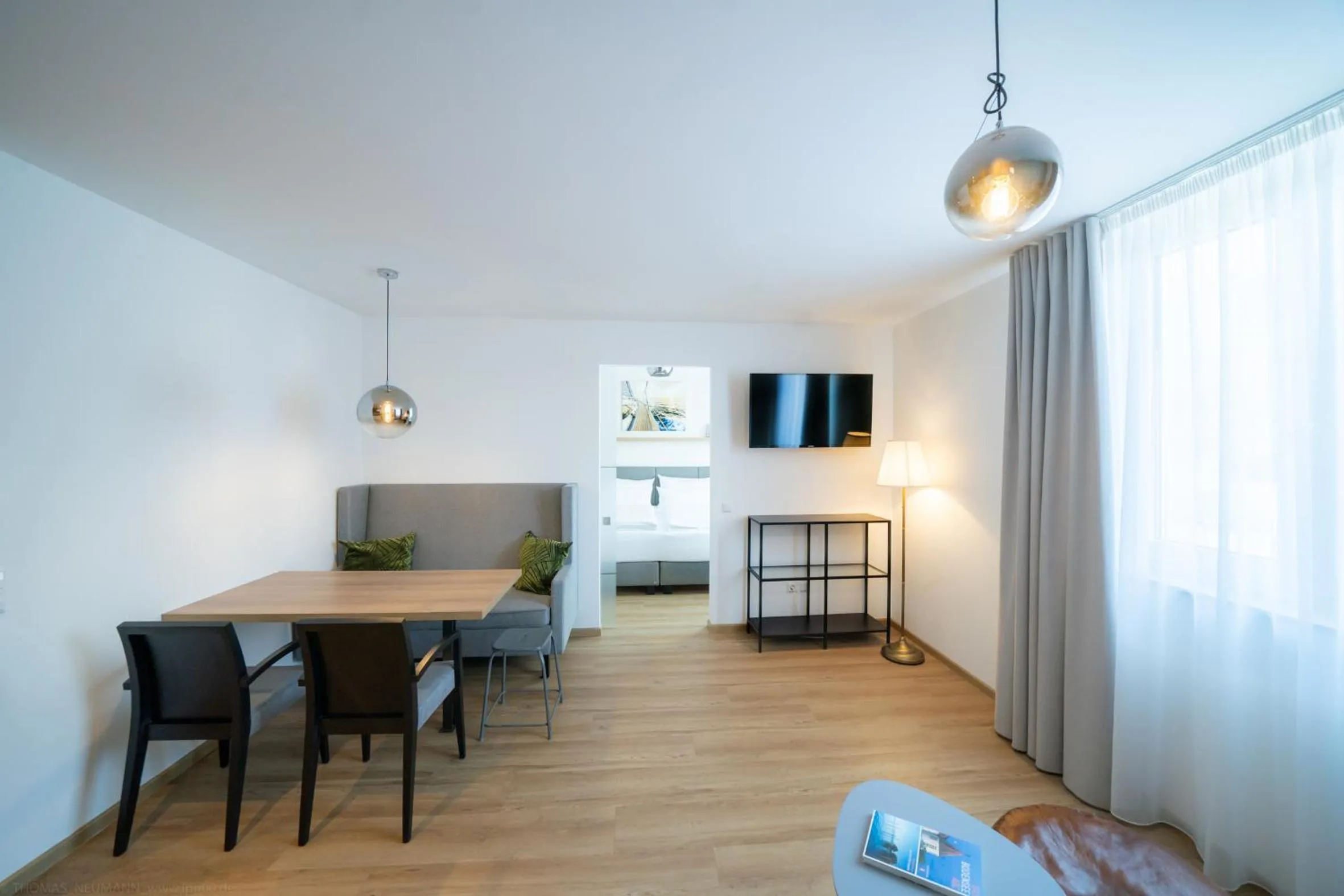 Dining area in bodenseezeit Apartmenthotel Garni