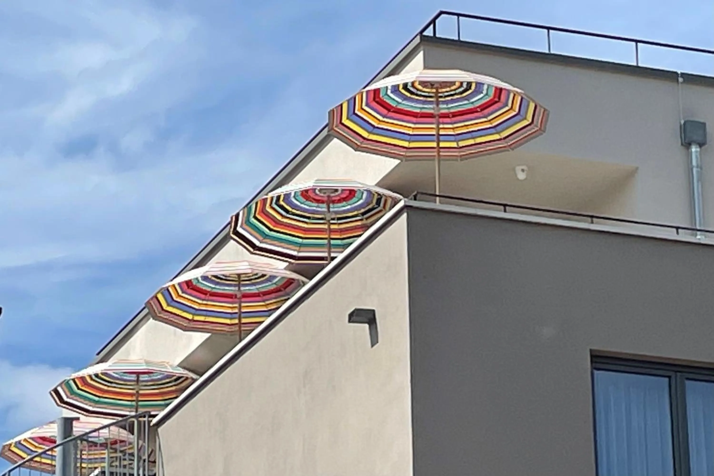 Quiet street view in bodenseezeit Apartmenthotel Garni