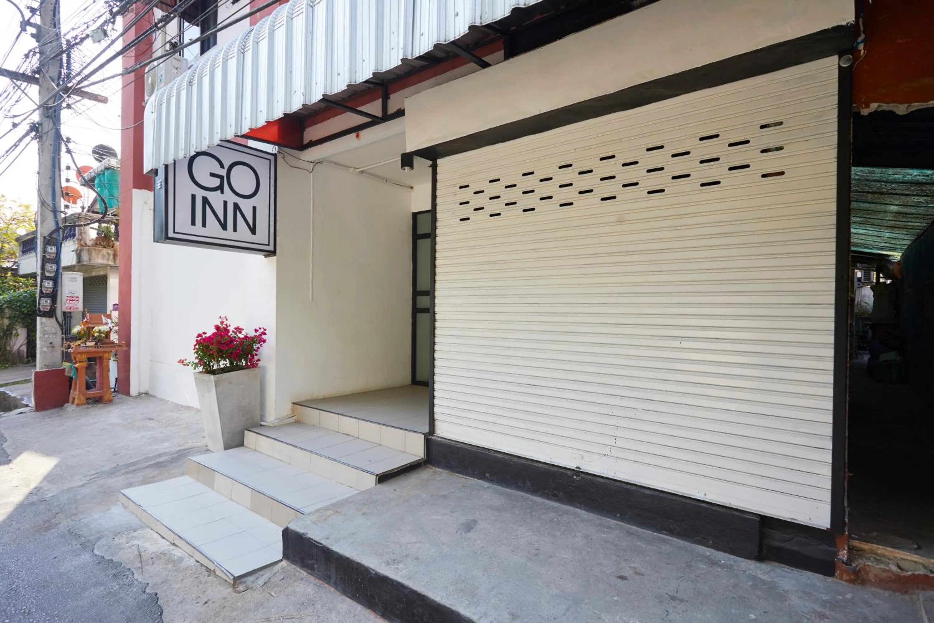 Patio in XX GO INN Night Bazaar Chiang Mai