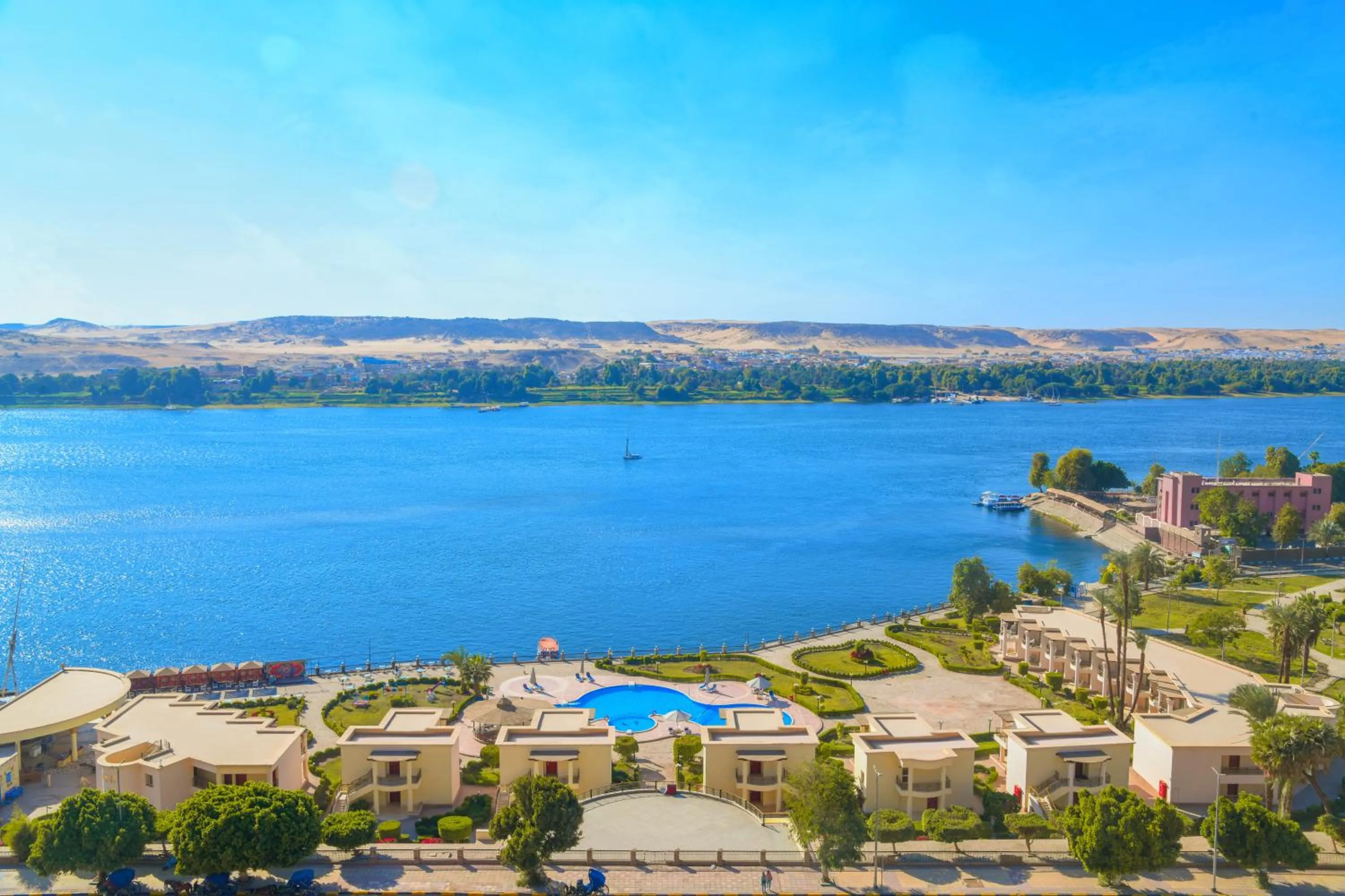 View (from property/room) in Tolip Aswan Hotel