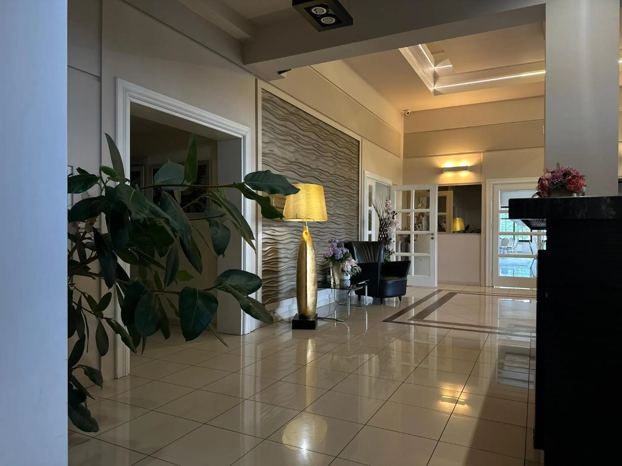 Lobby or reception in Hotel Dudek