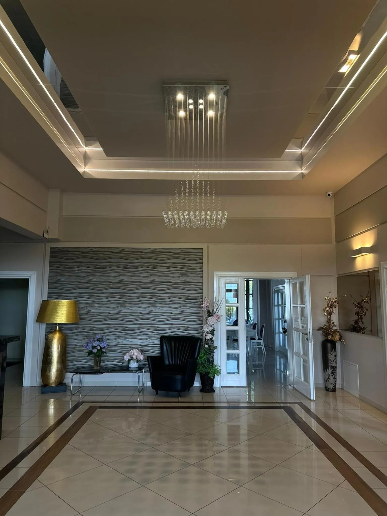 Lobby or reception in Hotel Dudek