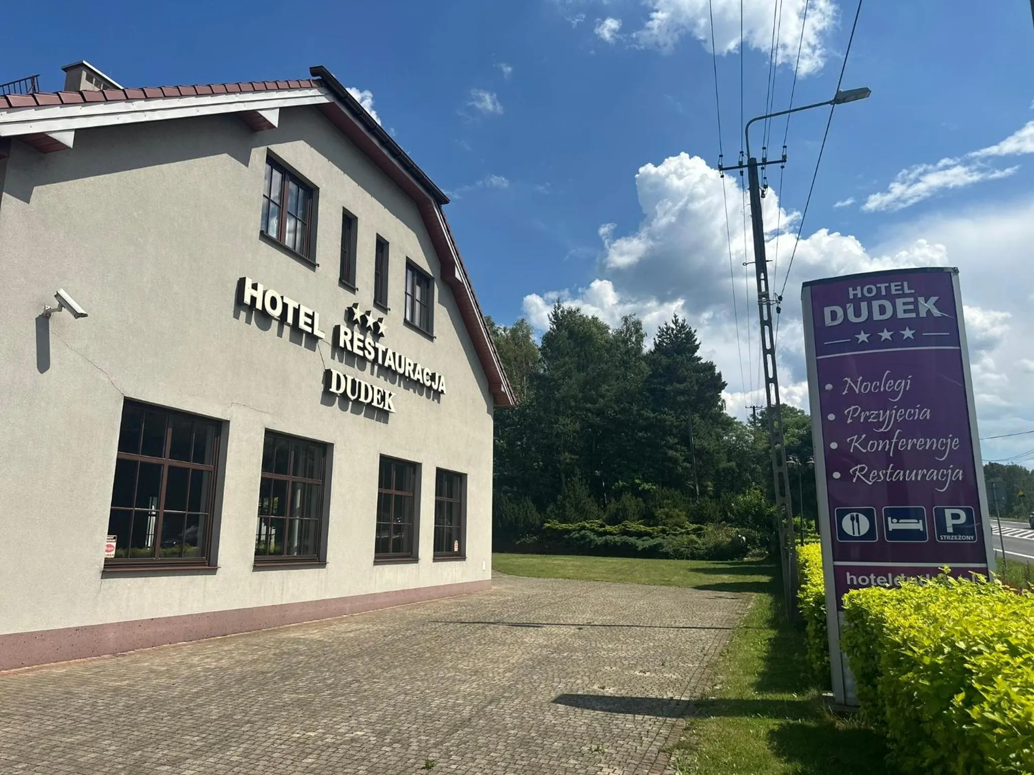 Property building in Hotel Dudek