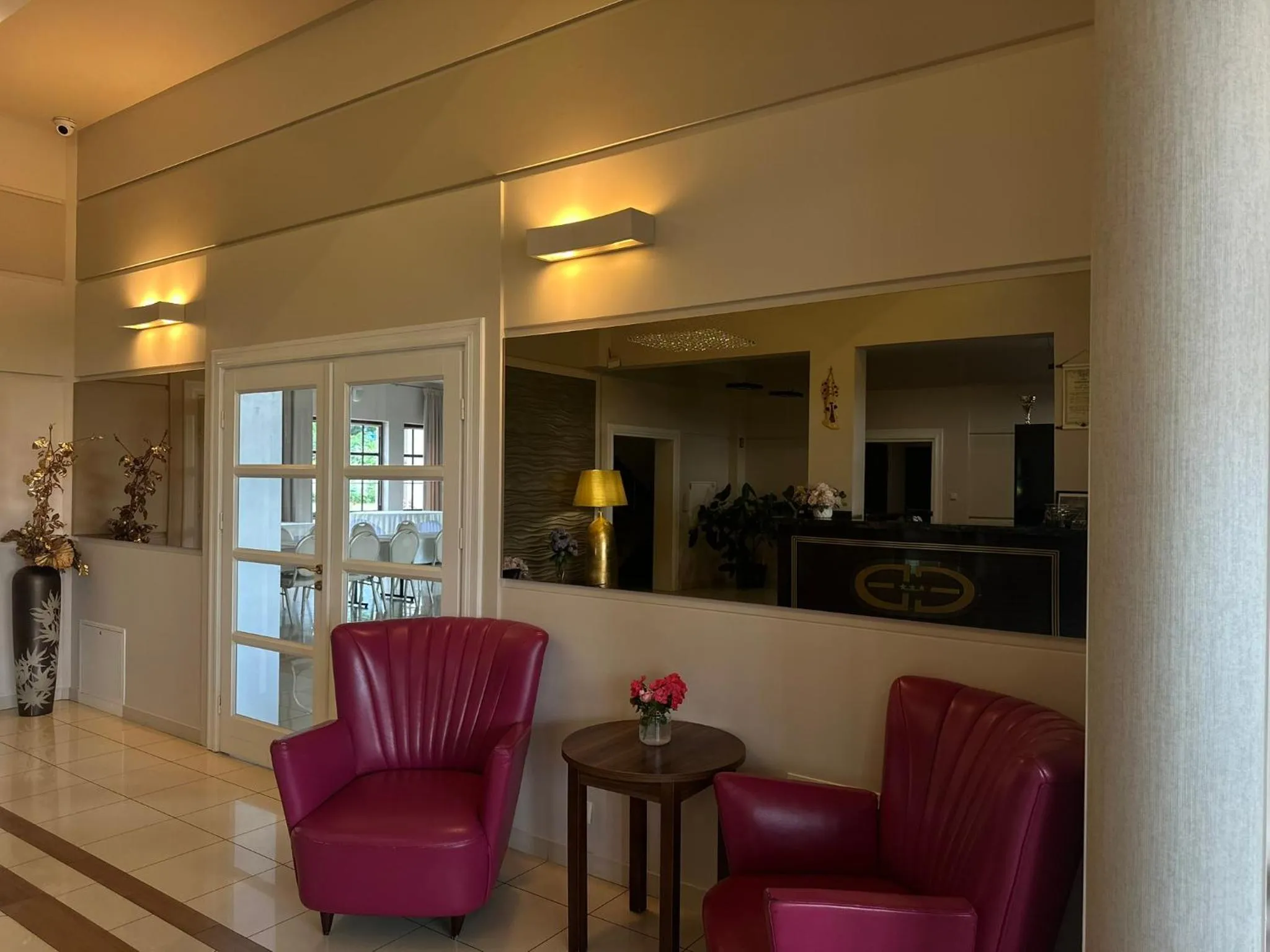 Lobby or reception in Hotel Dudek