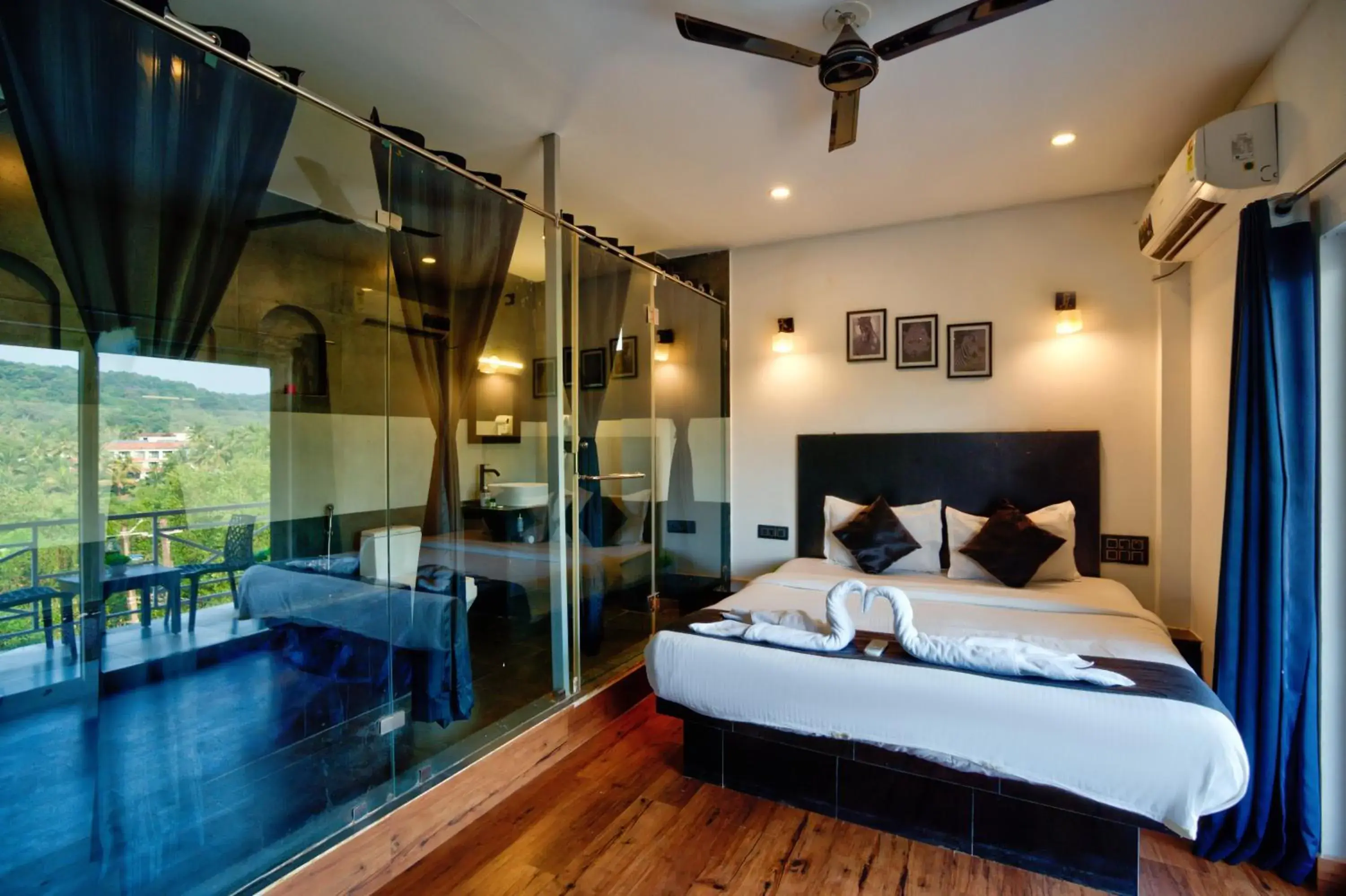 Bed in Hotel Vaggi's Place Bed in Hotel Vaggi's Place