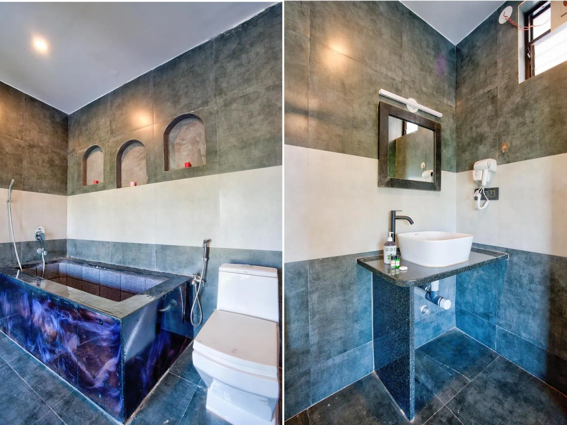 Shower in Hotel Vaggi's Place