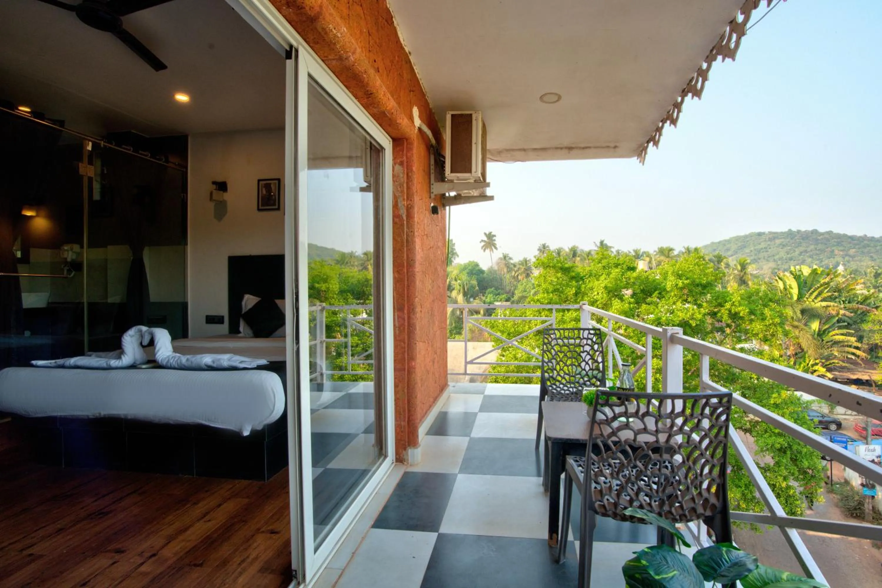 Patio in Hotel Vaggi's Place