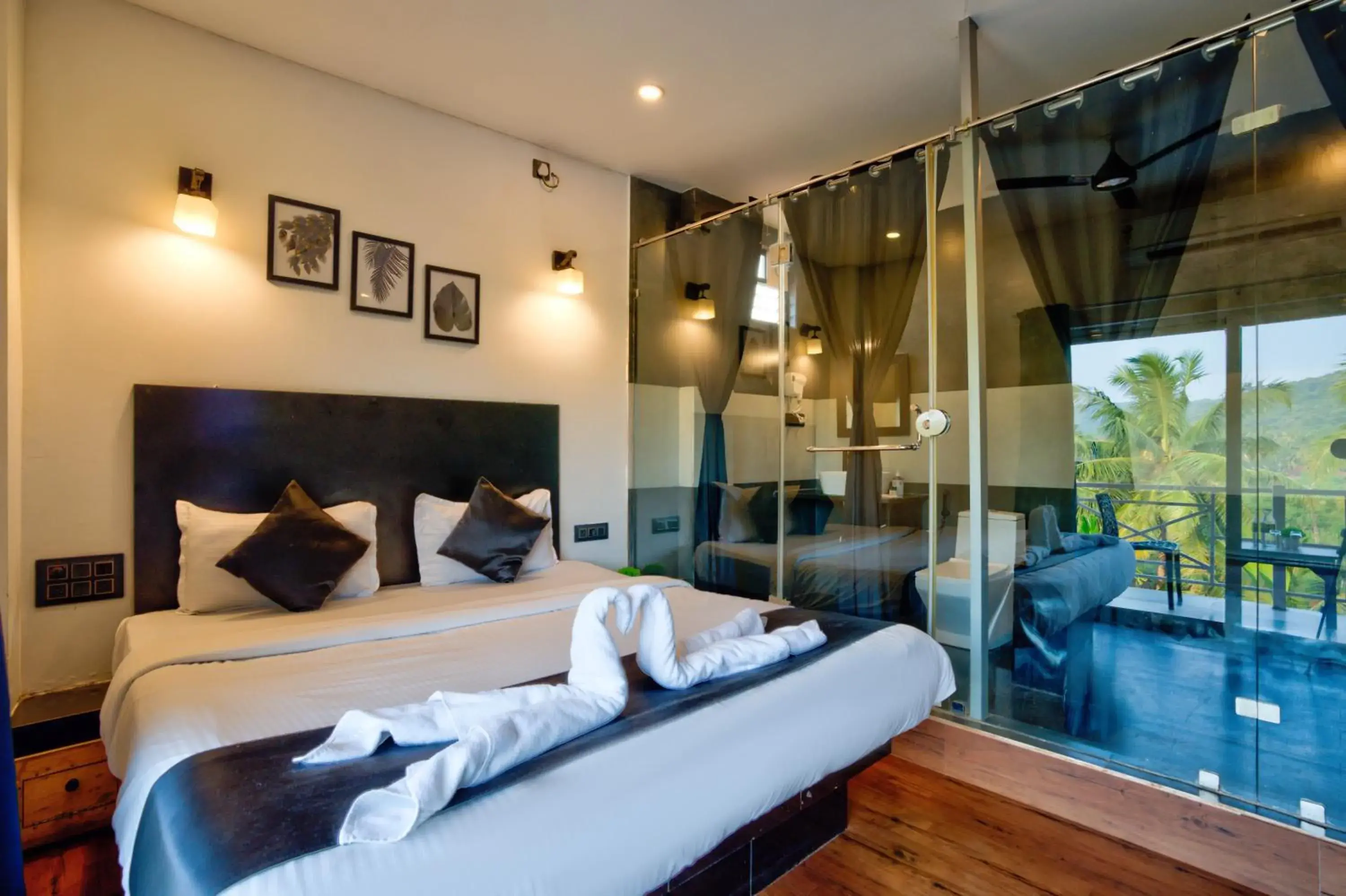 Bed in Hotel Vaggi's Place Bed in Hotel Vaggi's Place