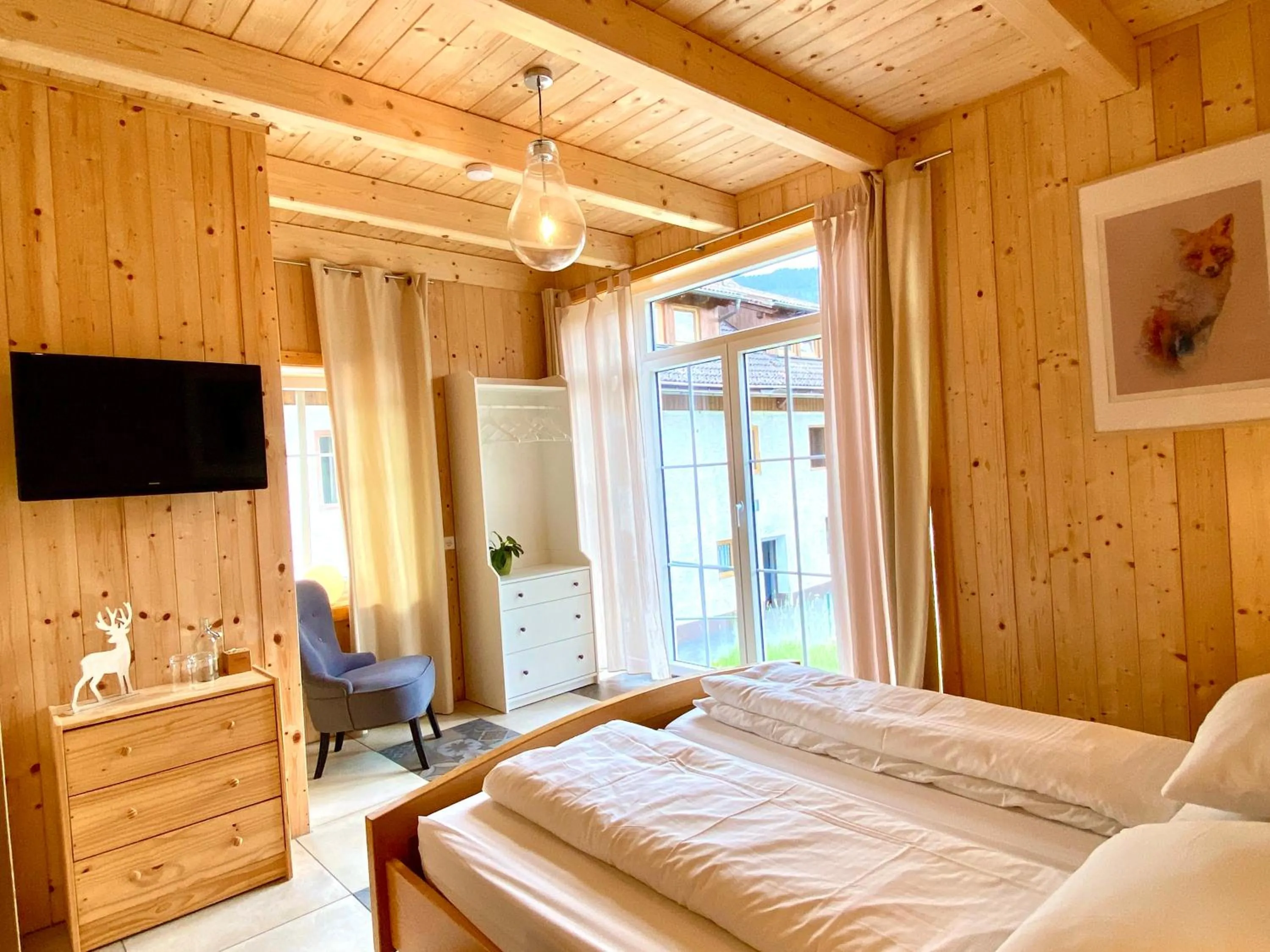 Bedroom, Bed in Haus 26 Weißbriach