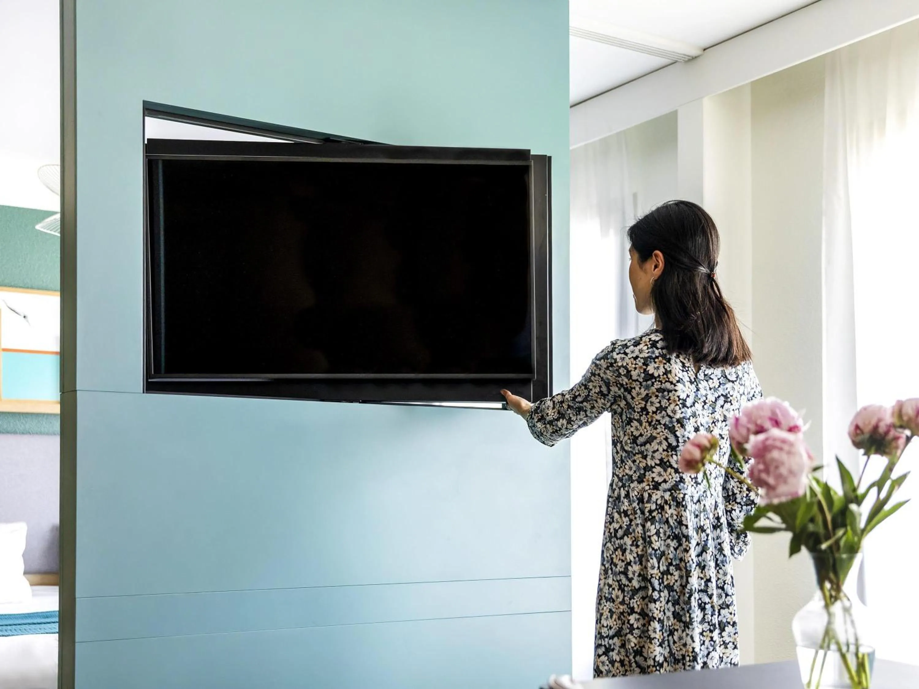 Bedroom in Aparthotel Adagio Annecy Centre