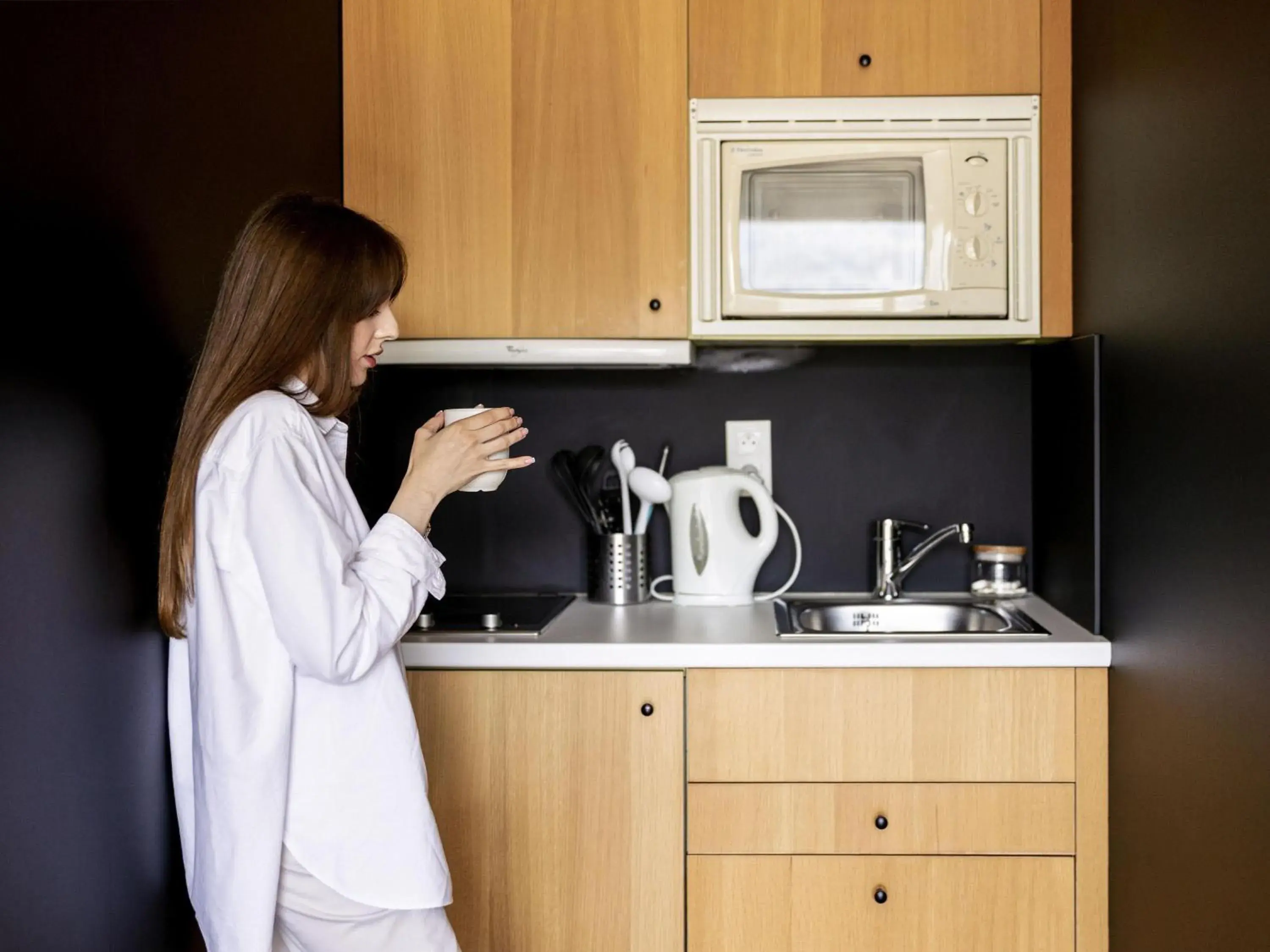 Bedroom in Aparthotel Adagio Annecy Centre Bedroom in Aparthotel Adagio Annecy Centre