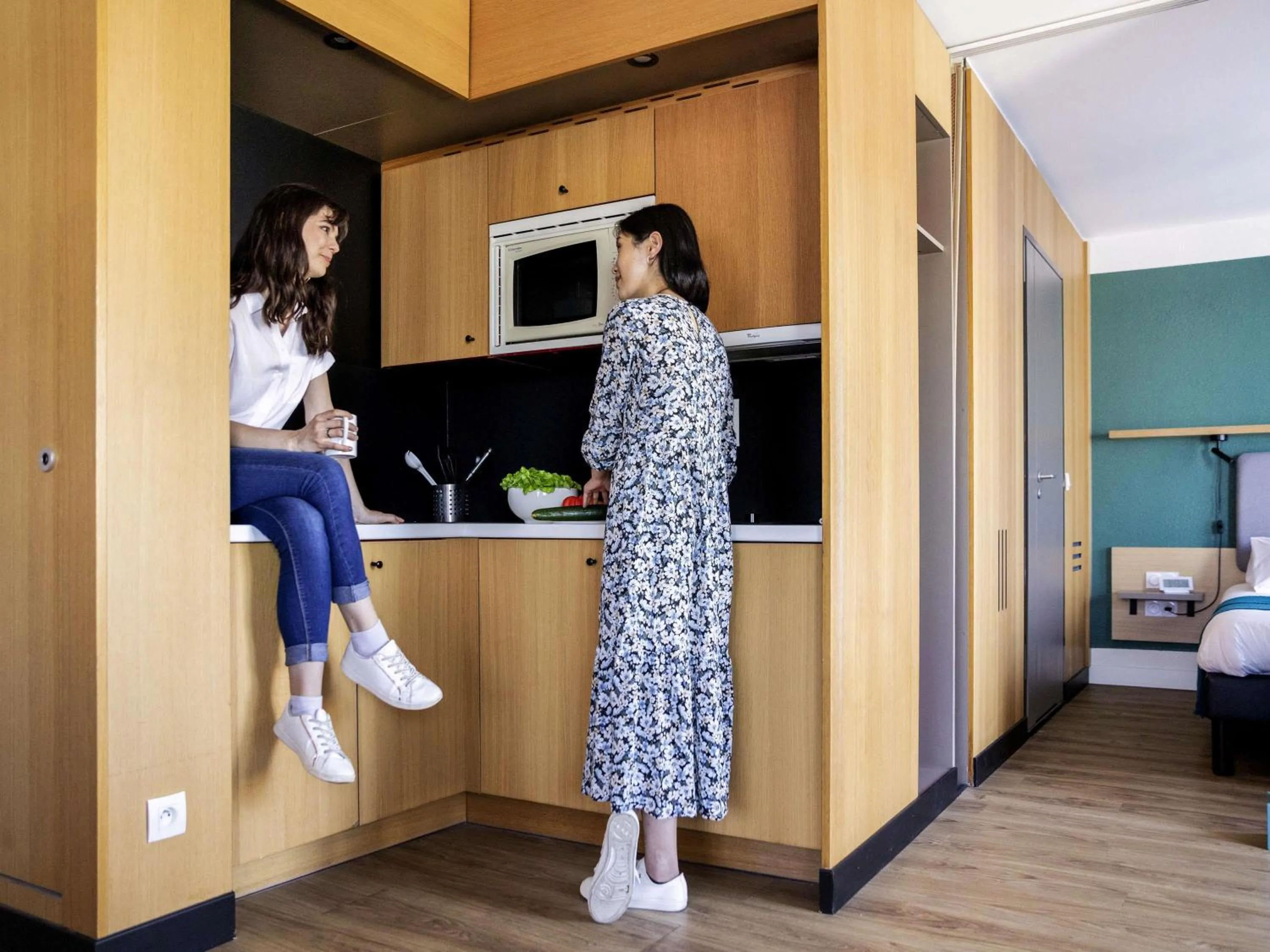 Bedroom in Aparthotel Adagio Annecy Centre