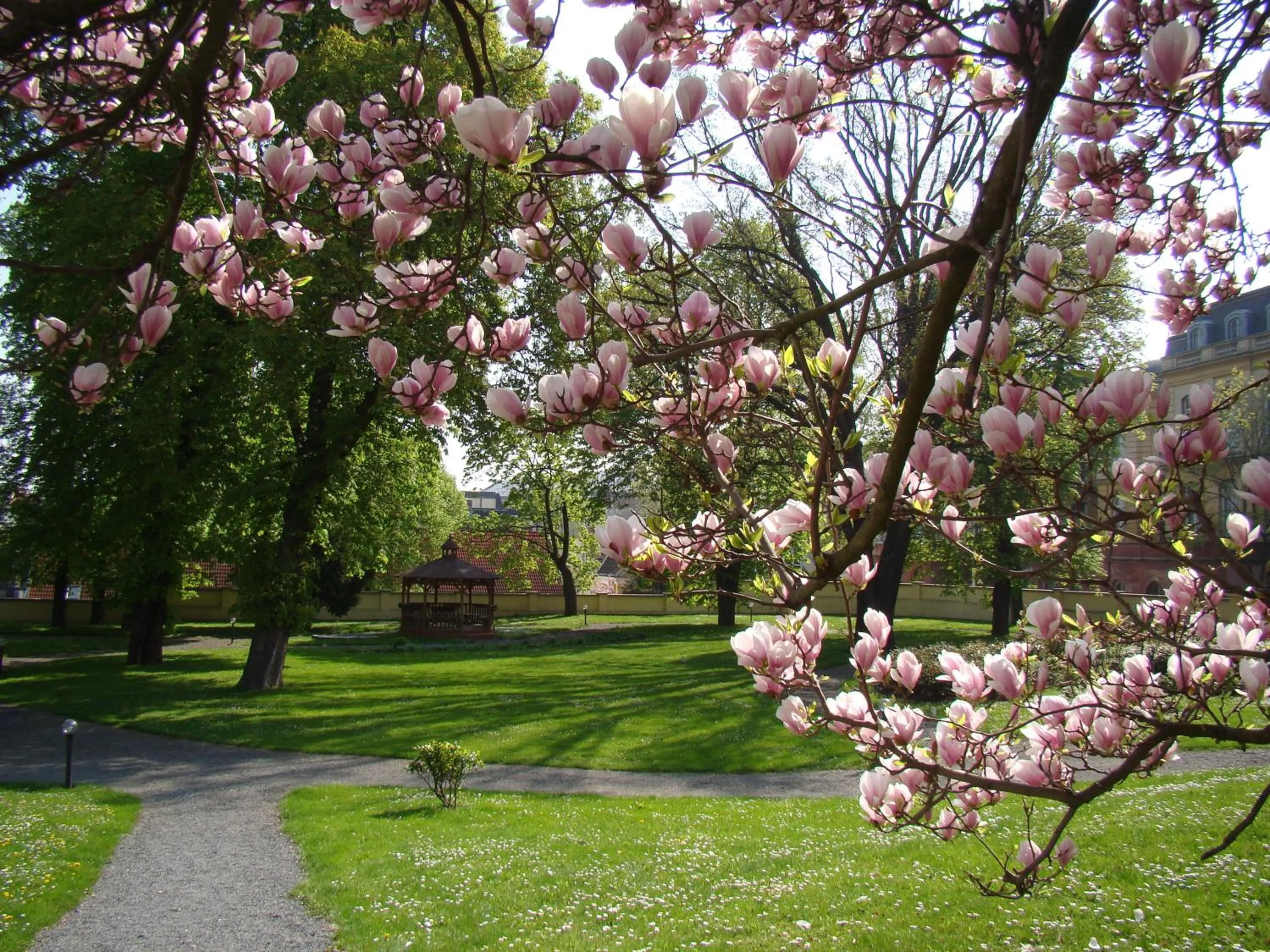 Garden in Vila Lanna