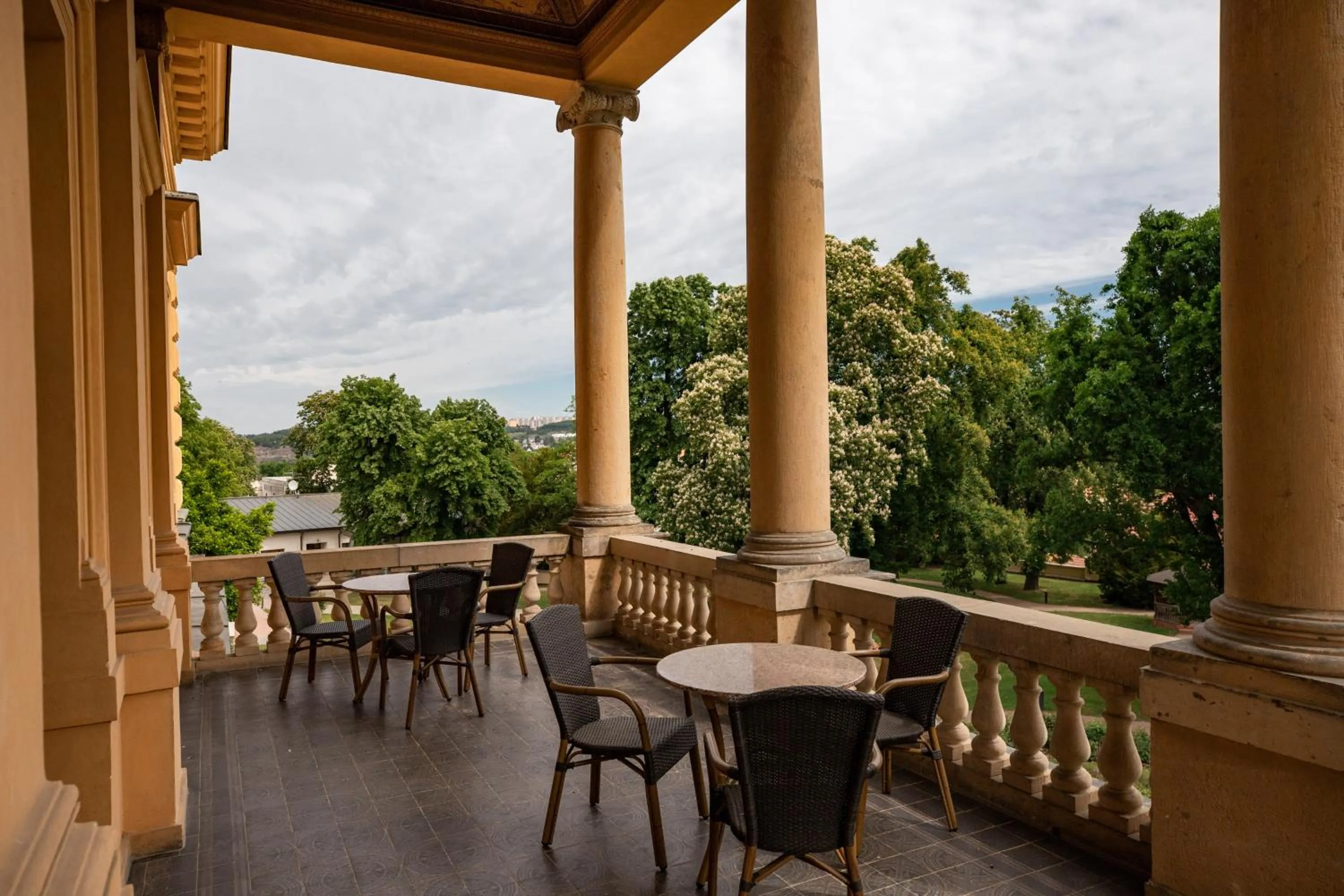 Balcony/Terrace in Vila Lanna