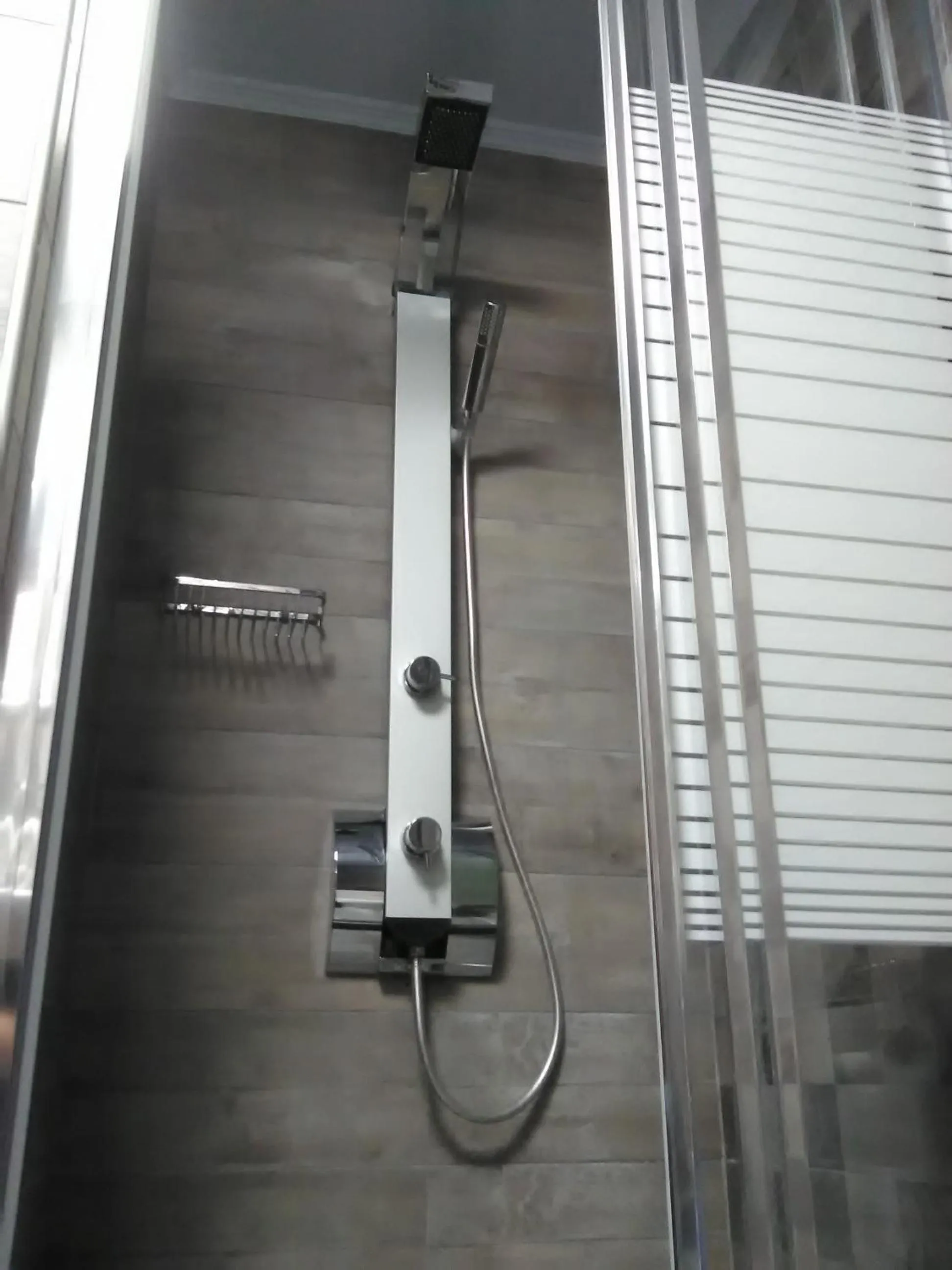 Bathroom in Mikros Gialos Apartments