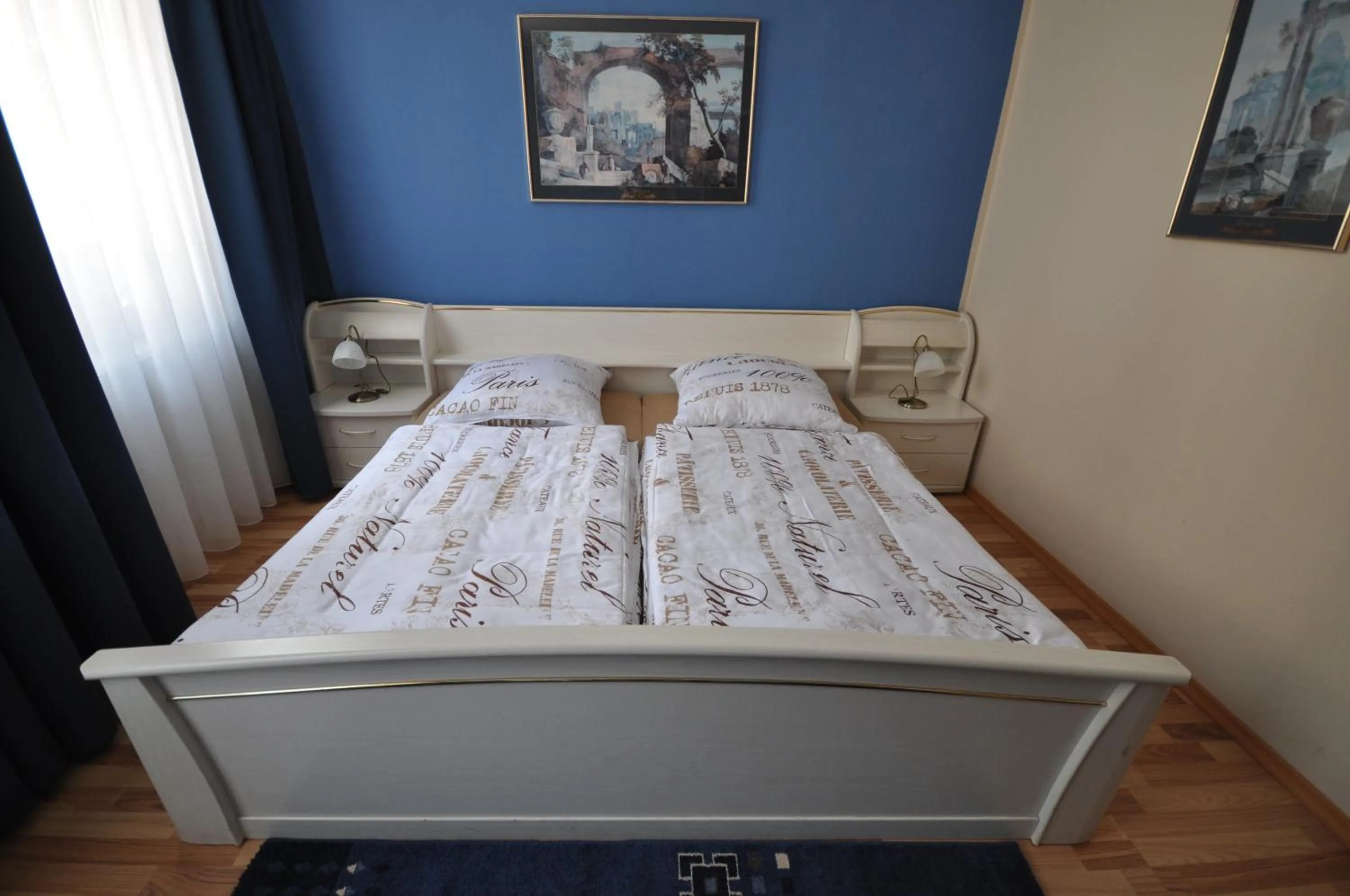 Bed in Hotel Restaurant "Athen"