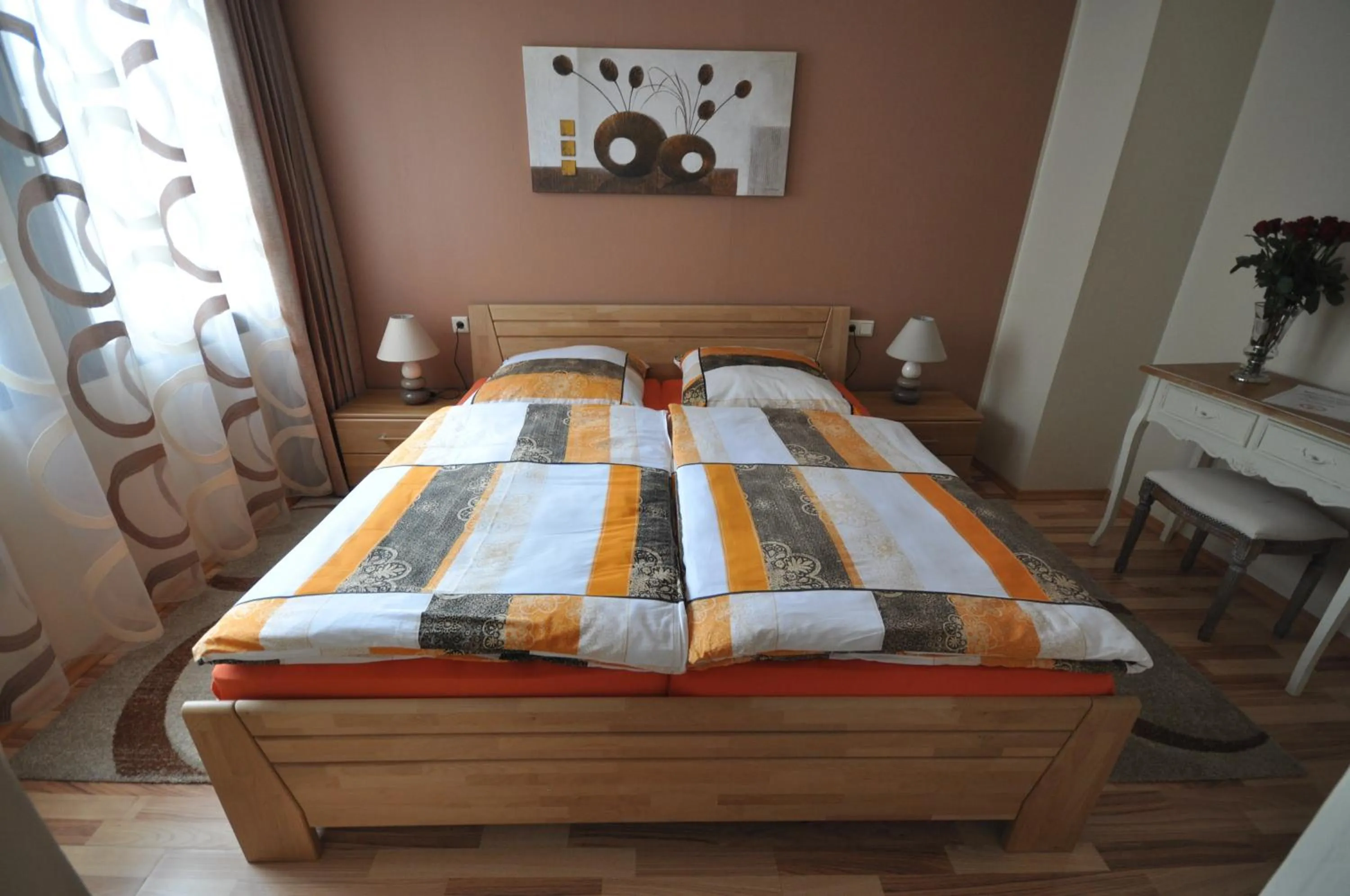 Bed in Hotel Restaurant "Athen"