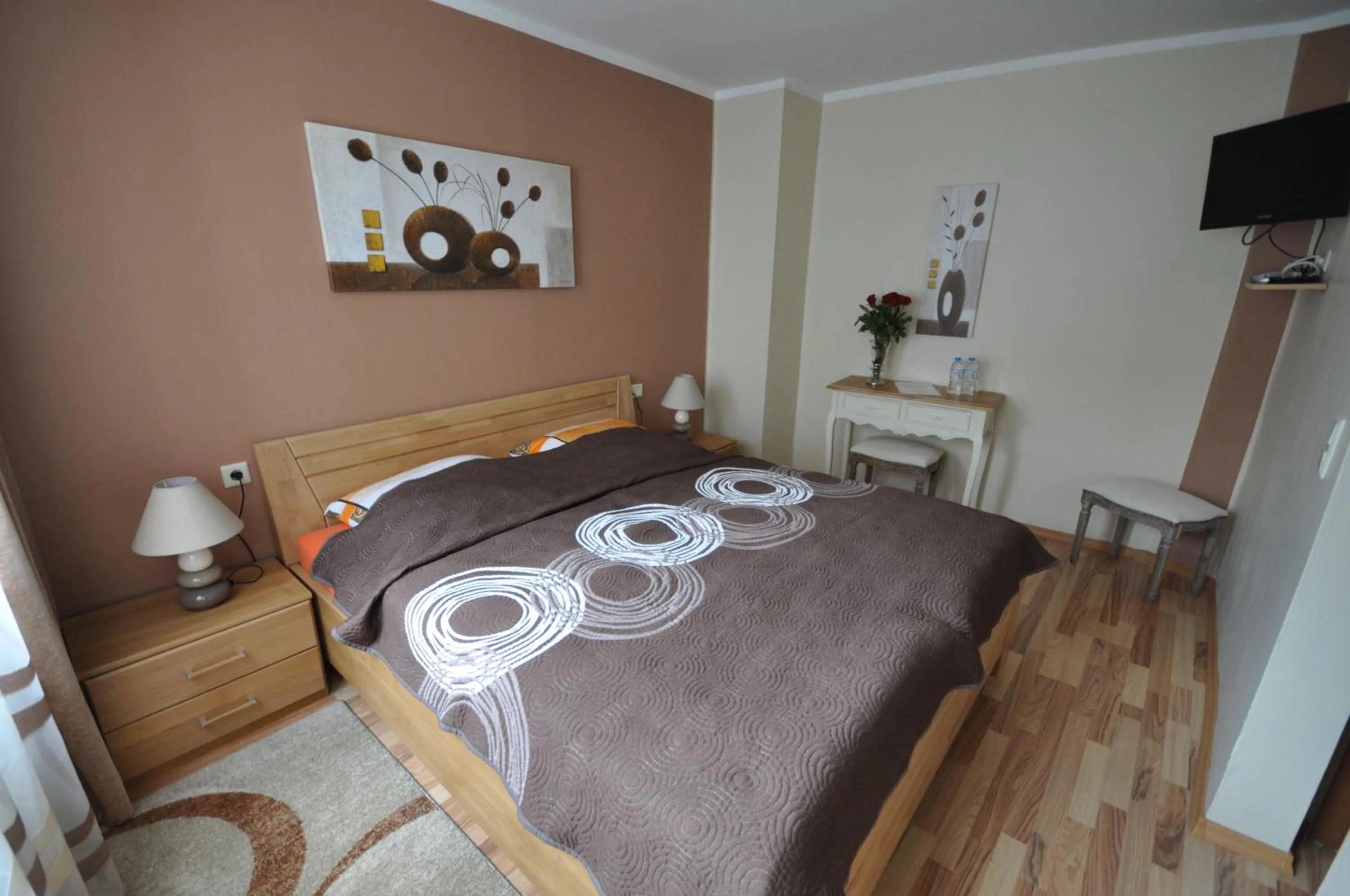 Bed in Hotel Restaurant "Athen"
