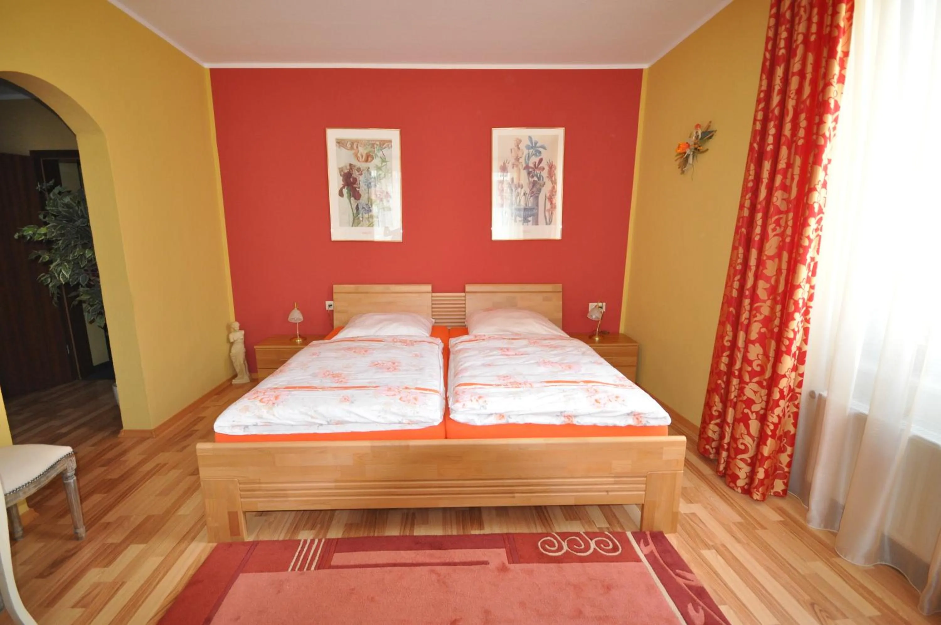 Bed in Hotel Restaurant "Athen"
