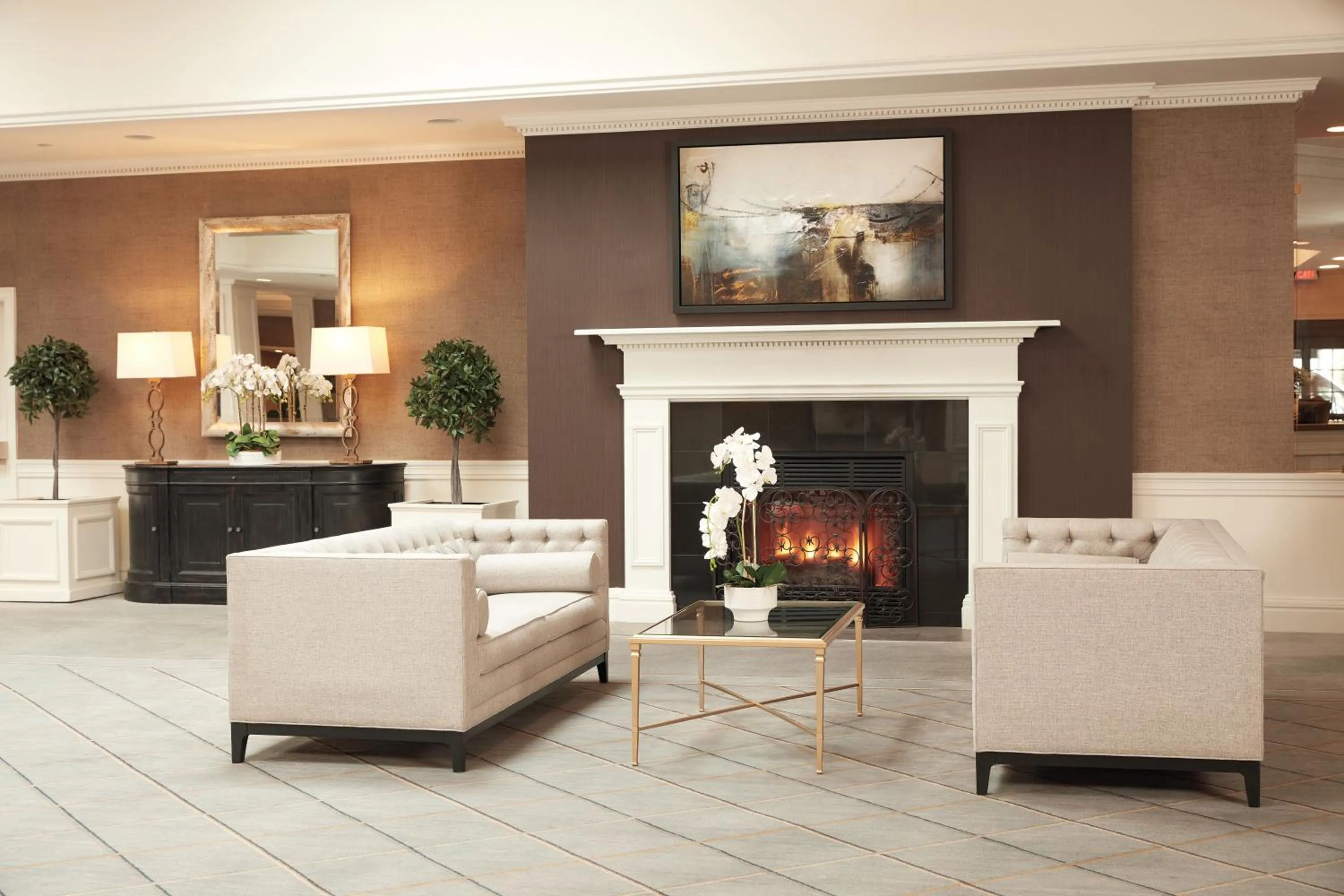 Lobby or reception in Ethan Allen Hotel