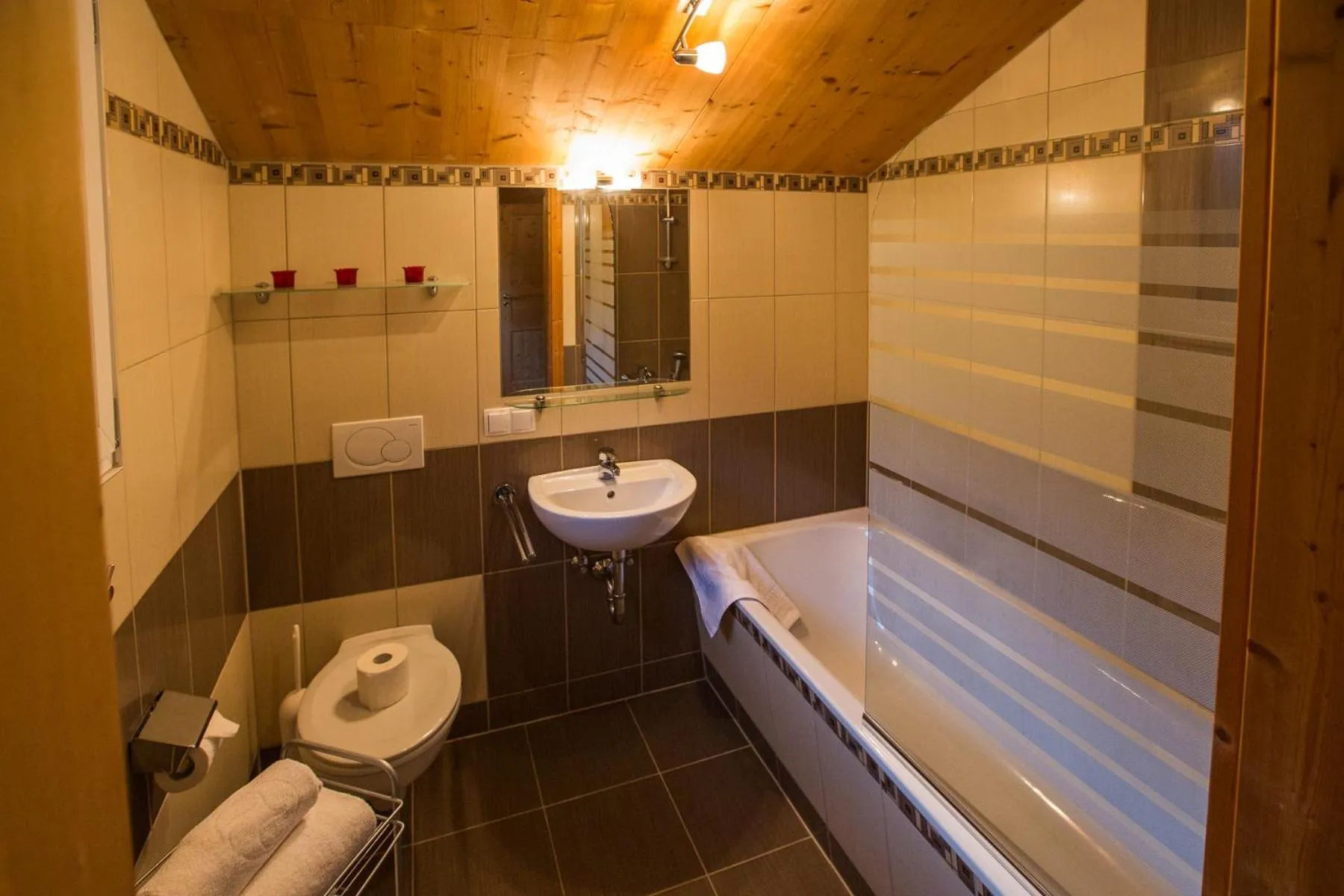 Bathroom in Alpendorf Dachstein West by ALPS RESORTS