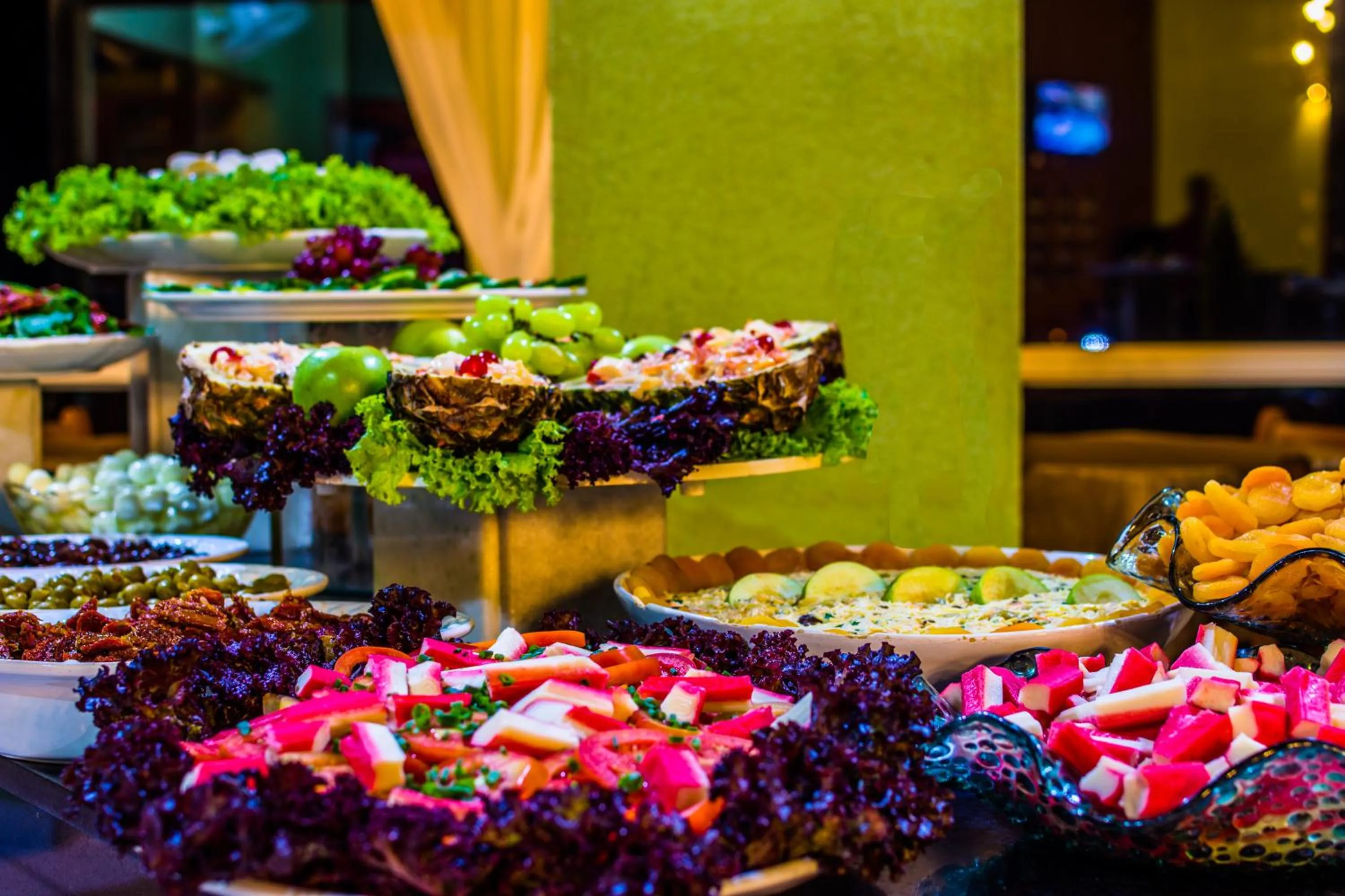 Dinner in Balneário do Lago Hotel