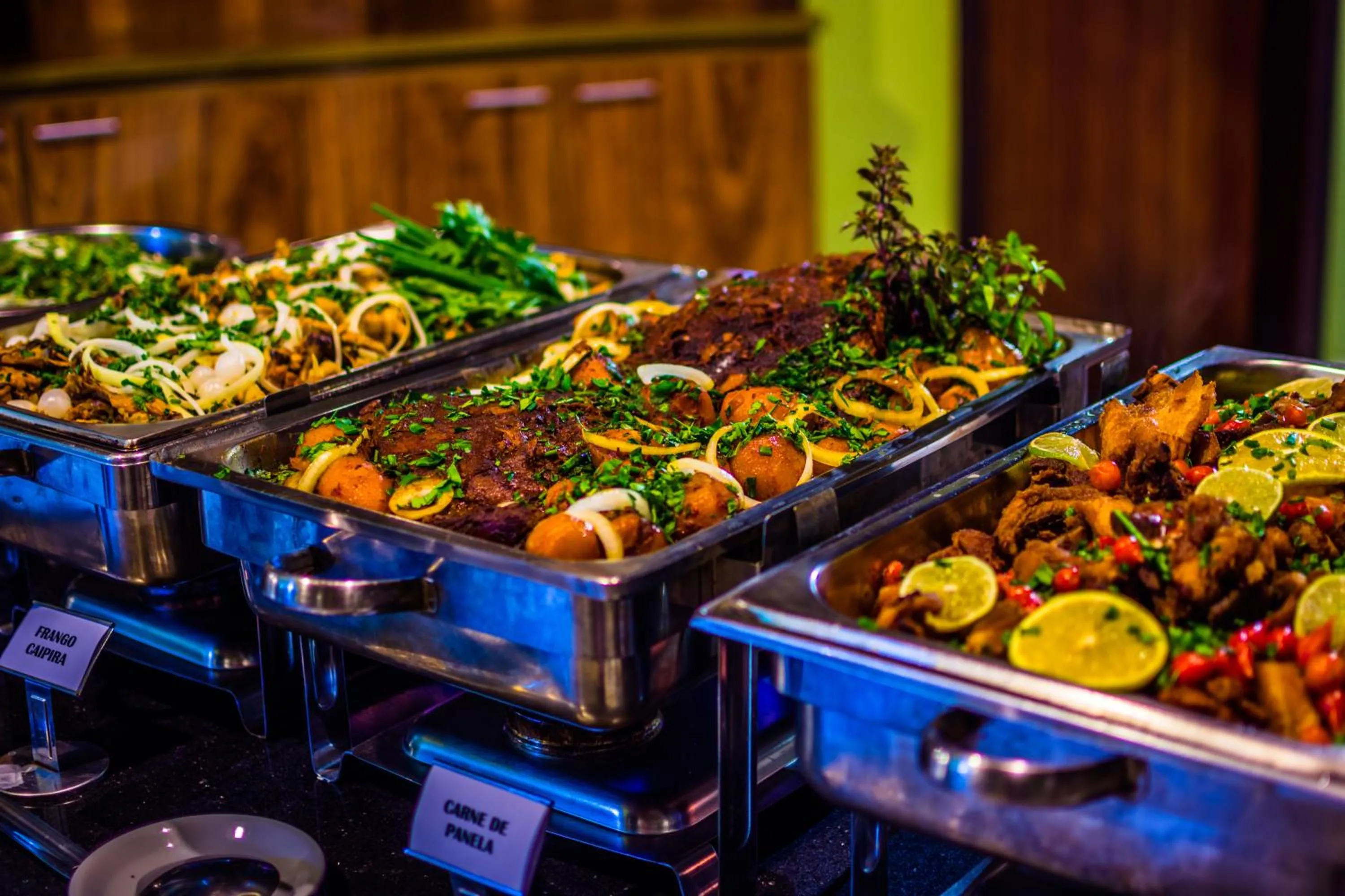 Dinner in Balneário do Lago Hotel