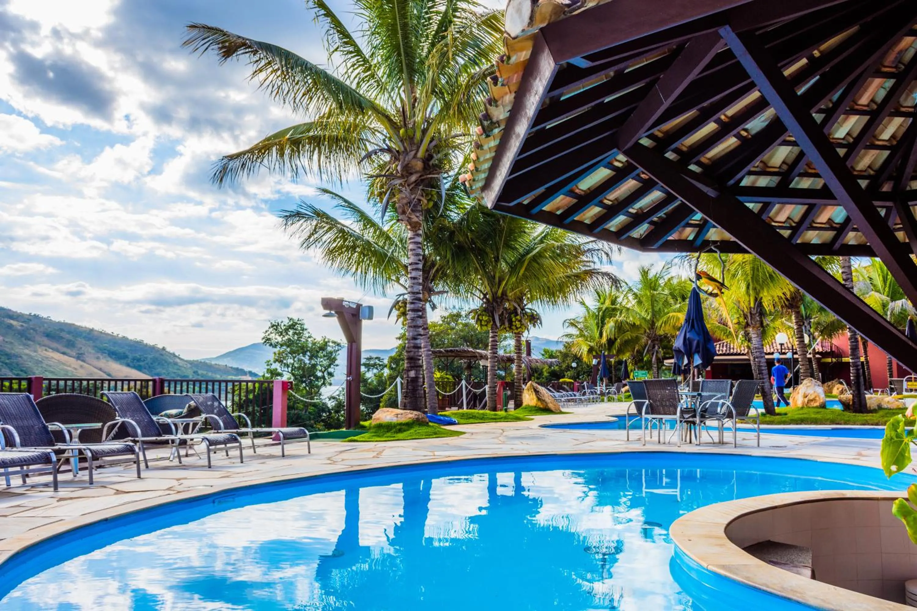 Swimming pool in Balneário do Lago Hotel