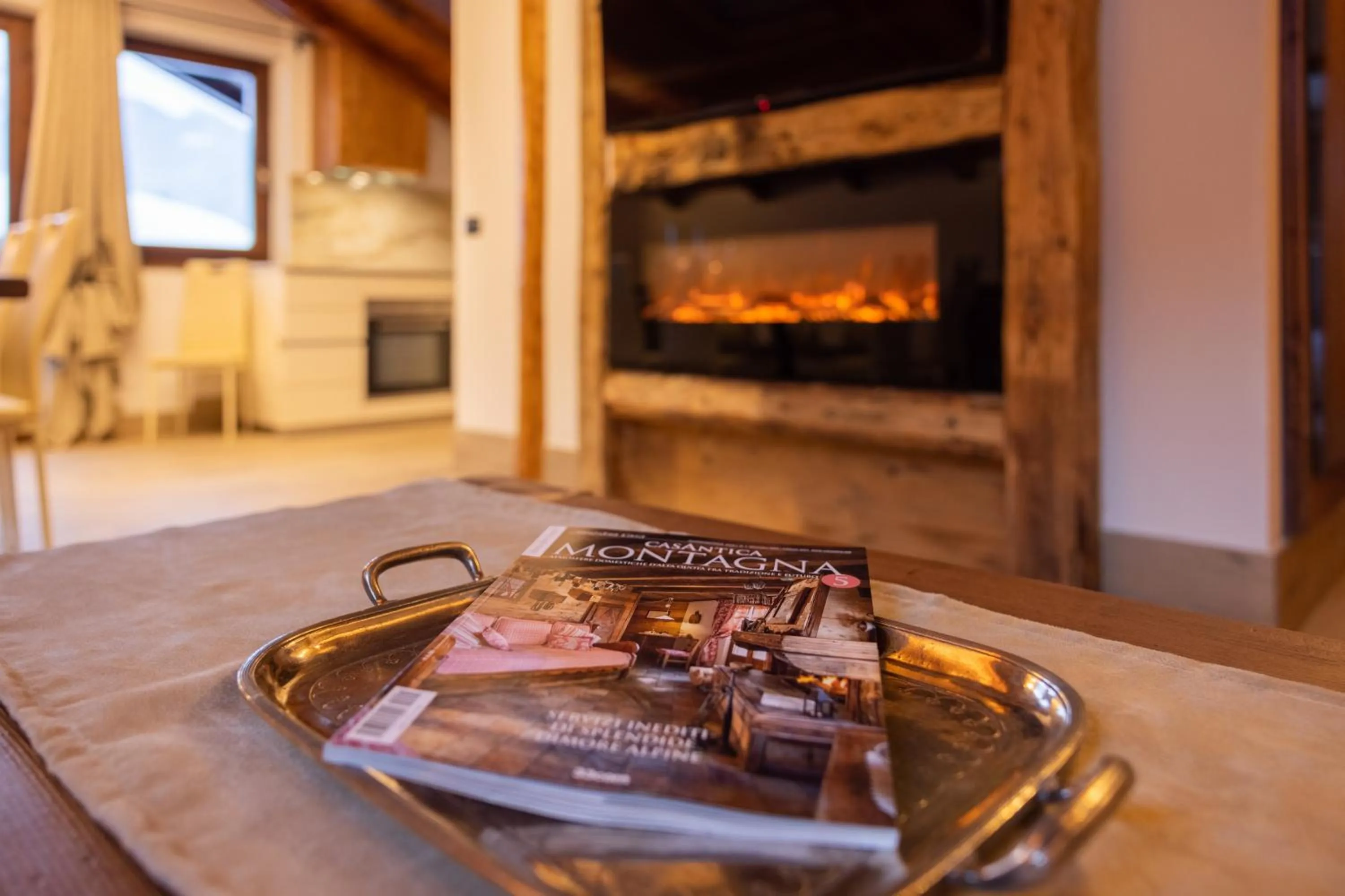 Living room in Residenza Marconi