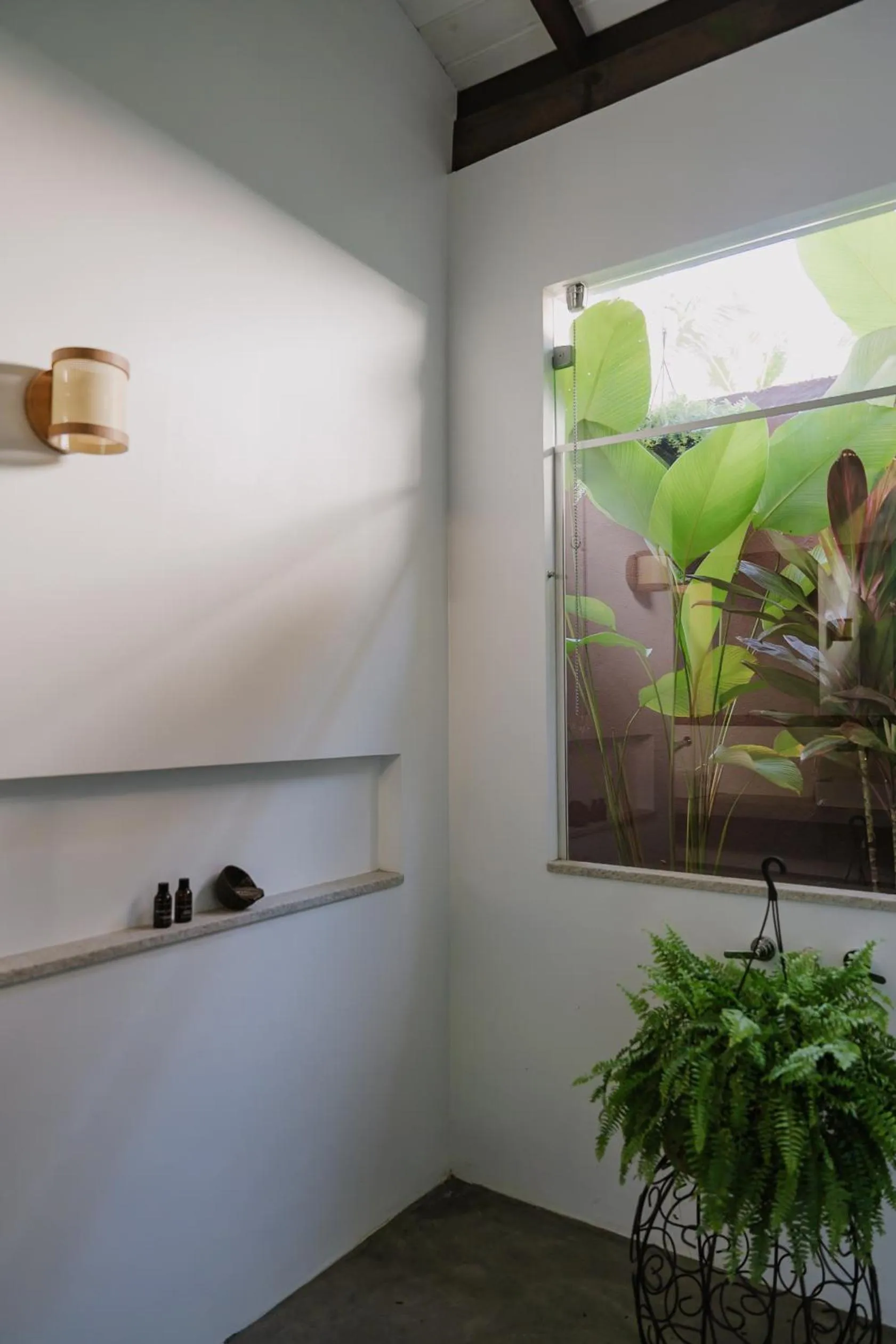 Bathroom in Aqualtune Pousada