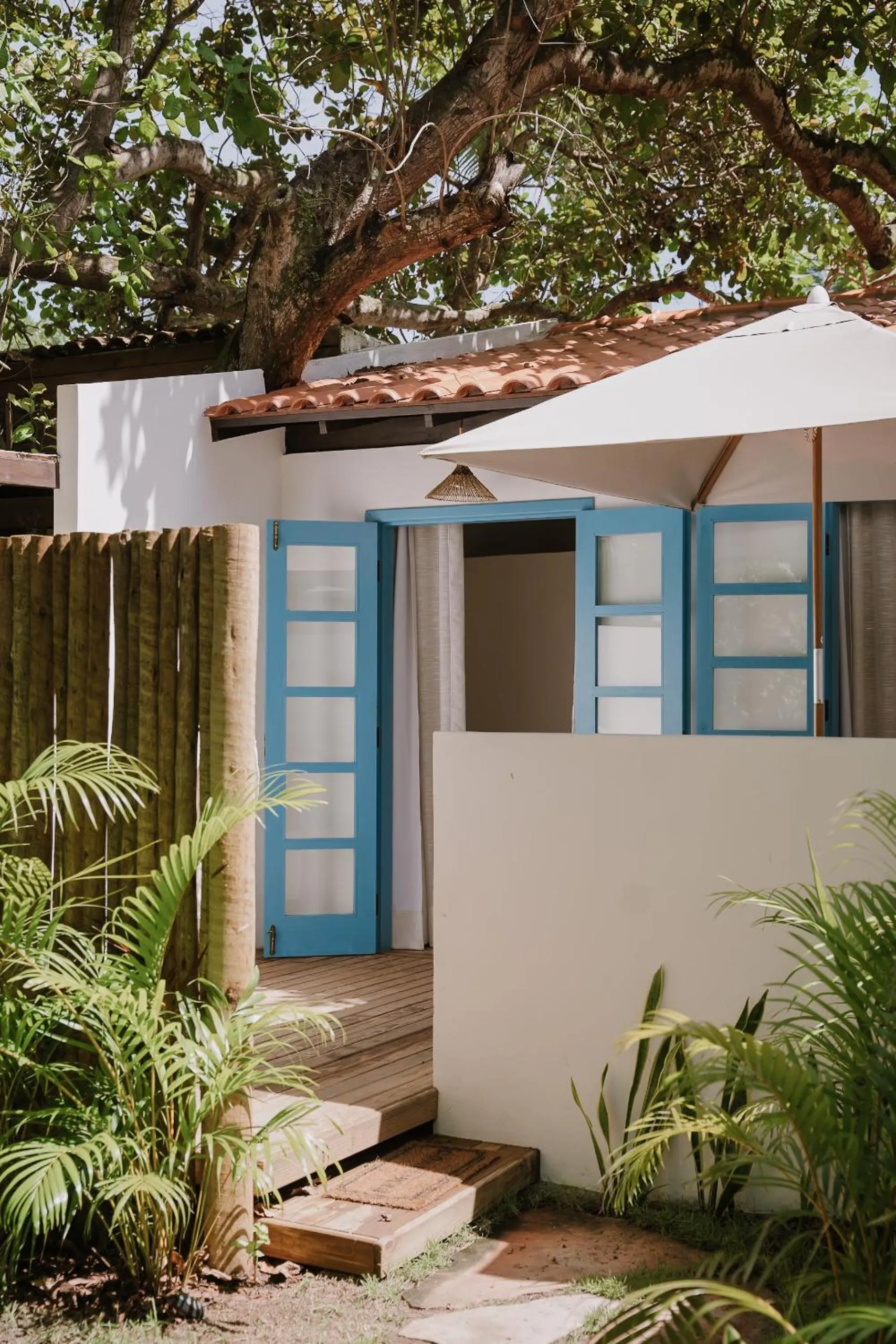 Patio in Aqualtune Pousada