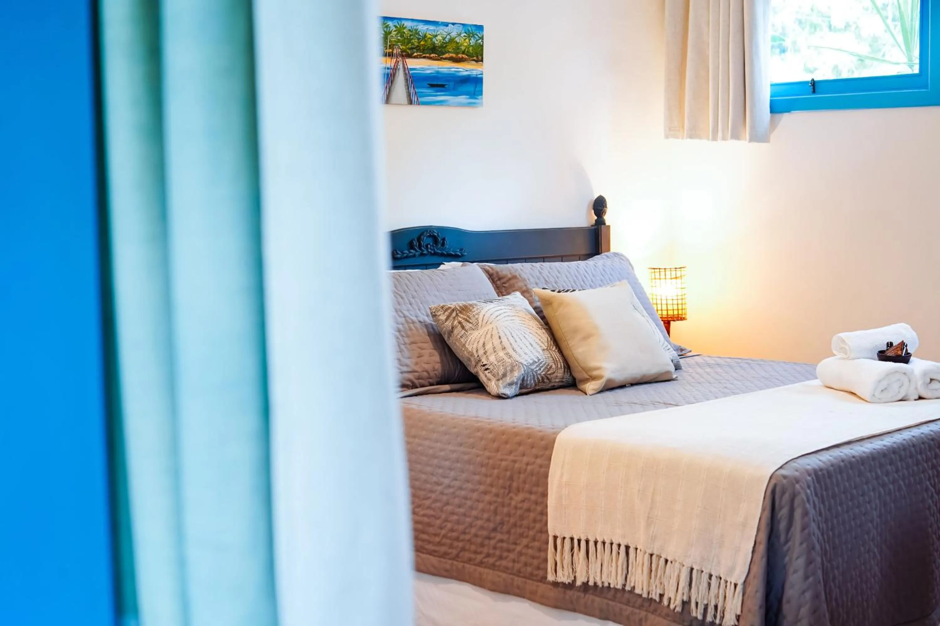 Bedroom, Bed in Aqualtune Pousada