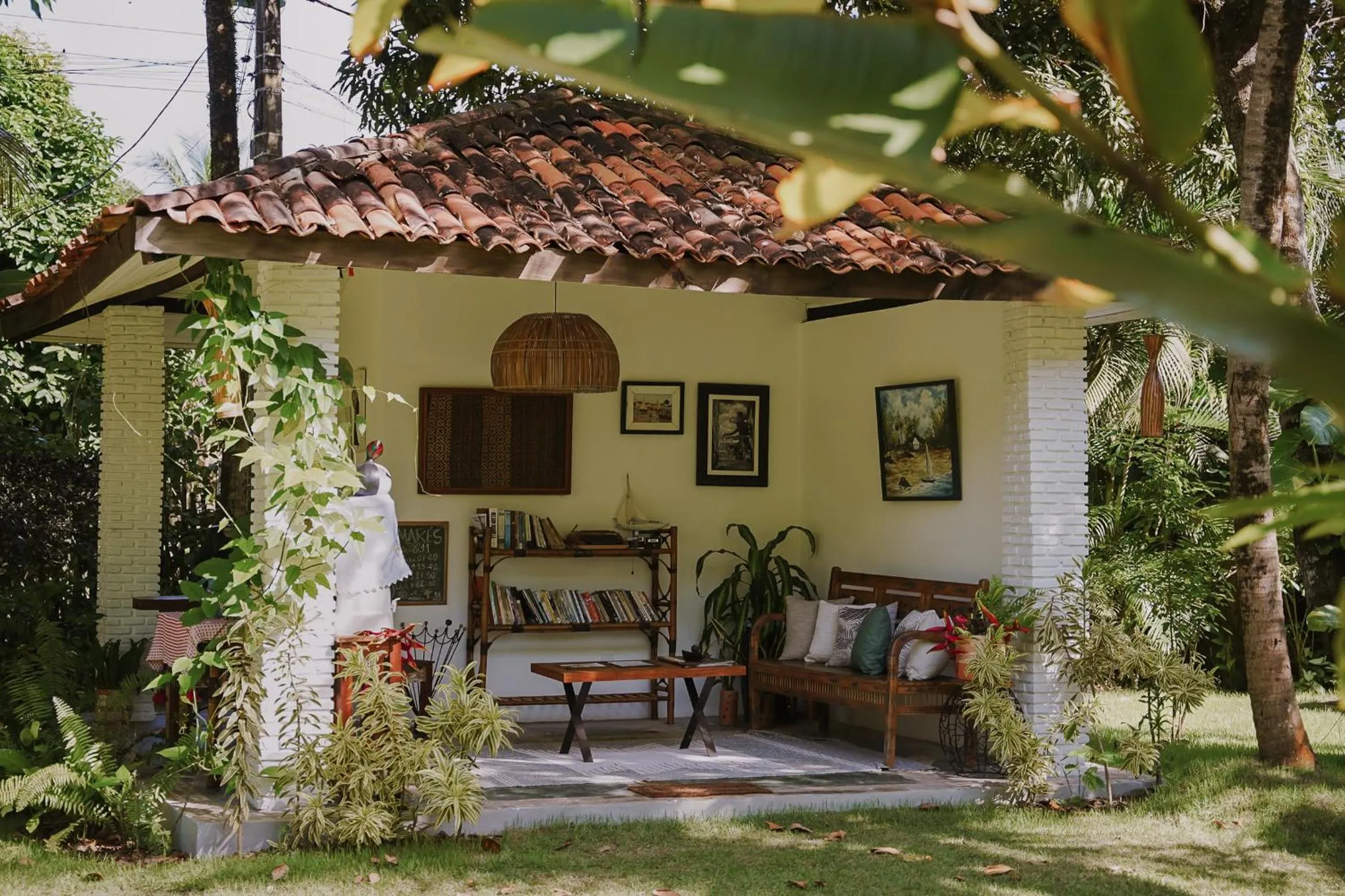 Lobby or reception in Aqualtune Pousada