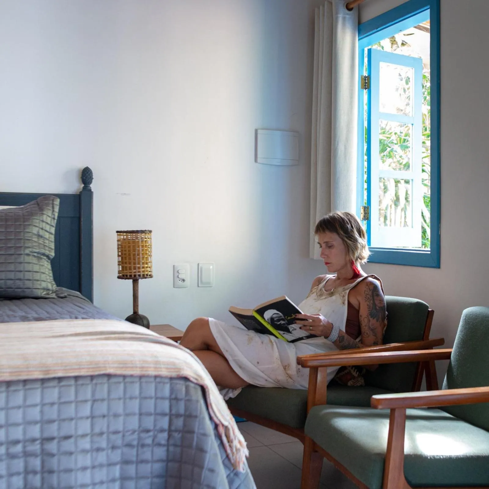 Bedroom in Aqualtune Pousada